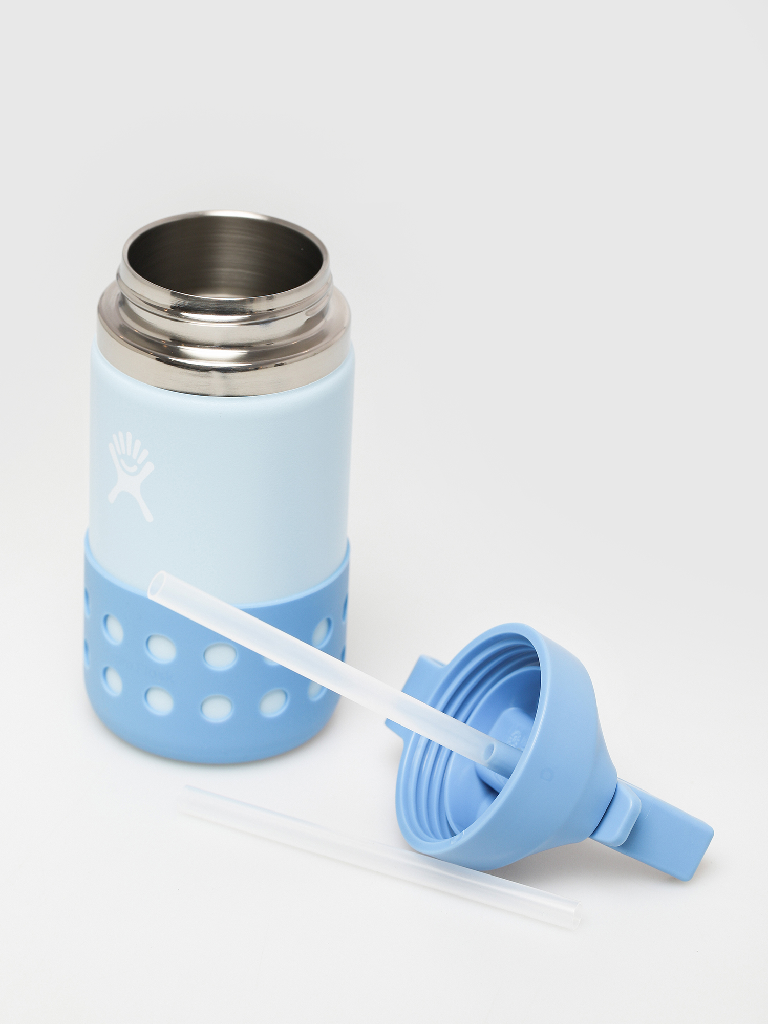 Hydro Flask Kids Wide Mouth Straw Lid 355ml JR Bottle (ice)