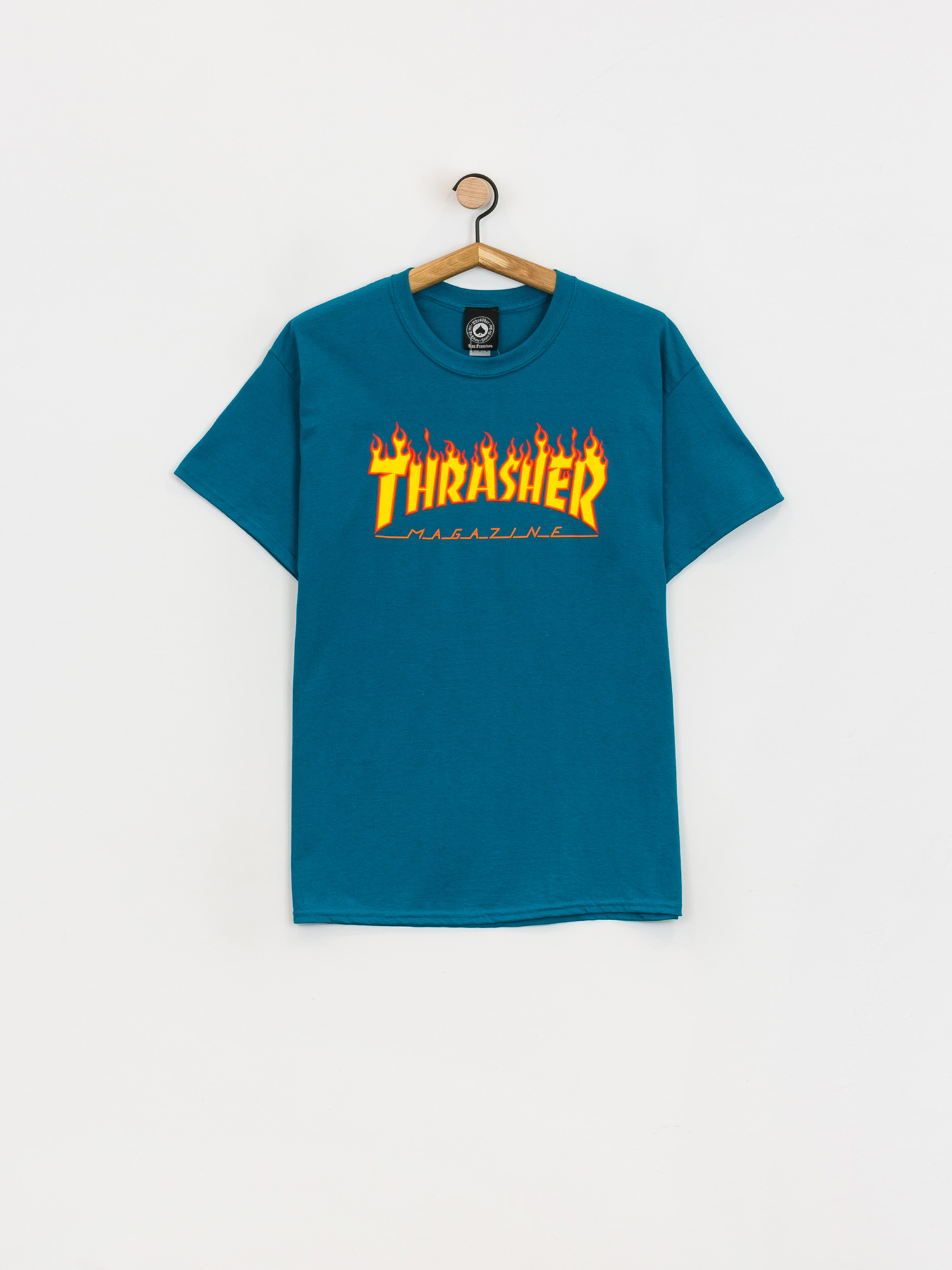 Thrasher Flame Logo T-Shirt (galapagos)