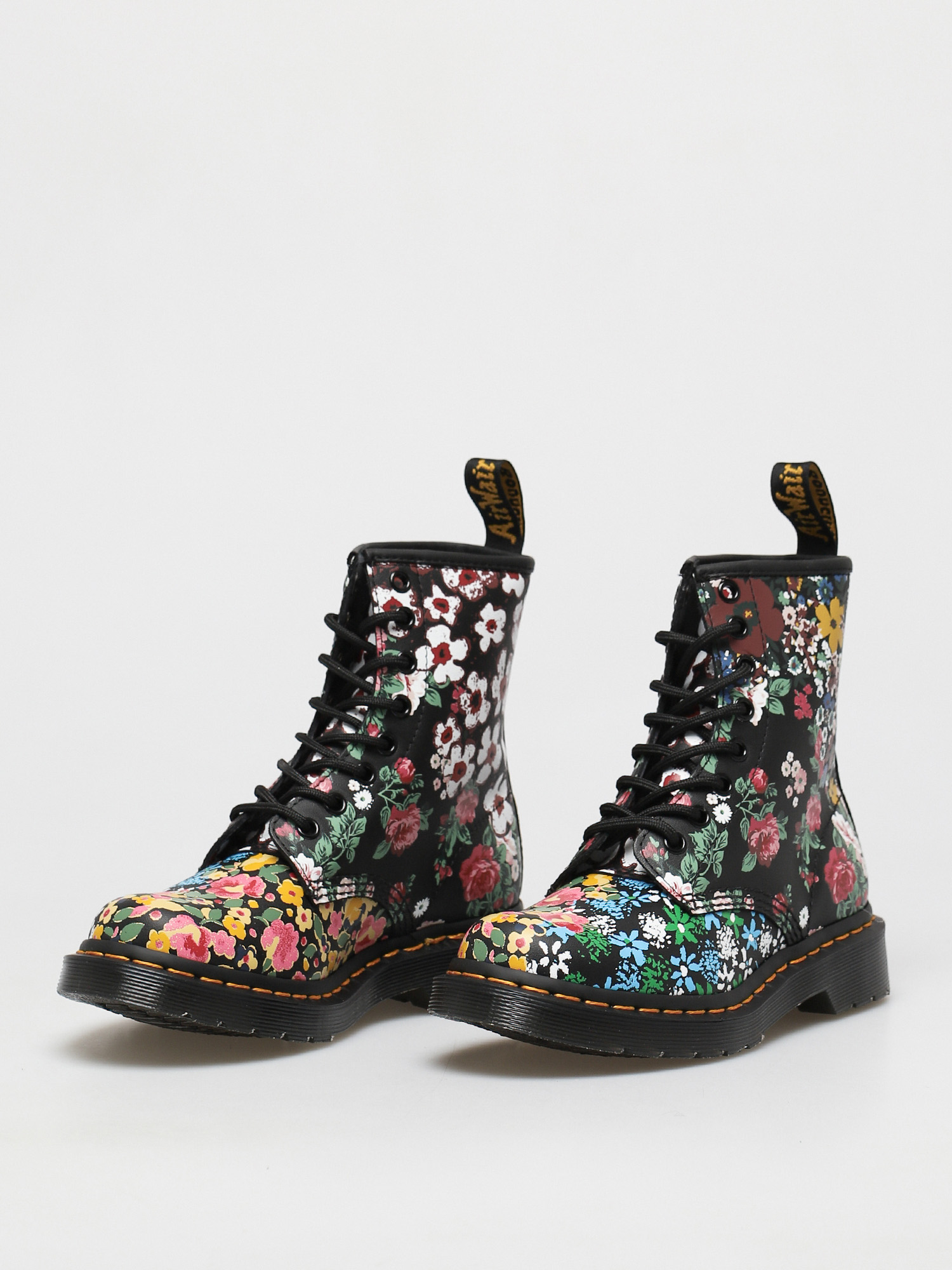 Dr. Martens 1460 Pascal Shoes Wmn (floral mash up white/black)