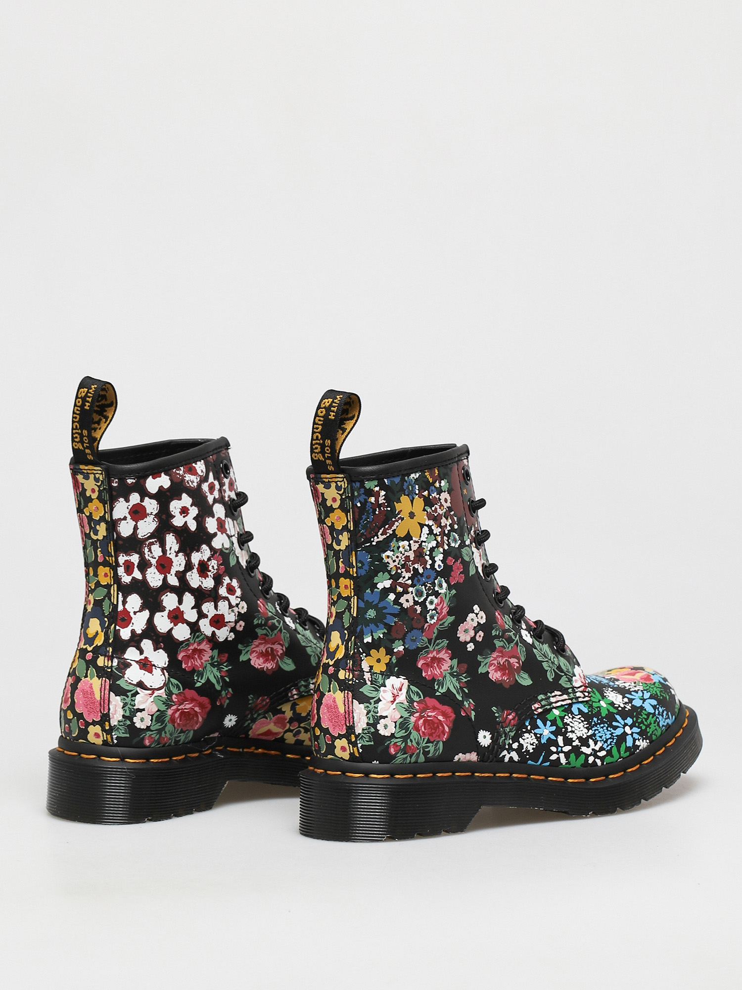 Dr. Martens 1460 Pascal Shoes Wmn (floral mash up white/black)