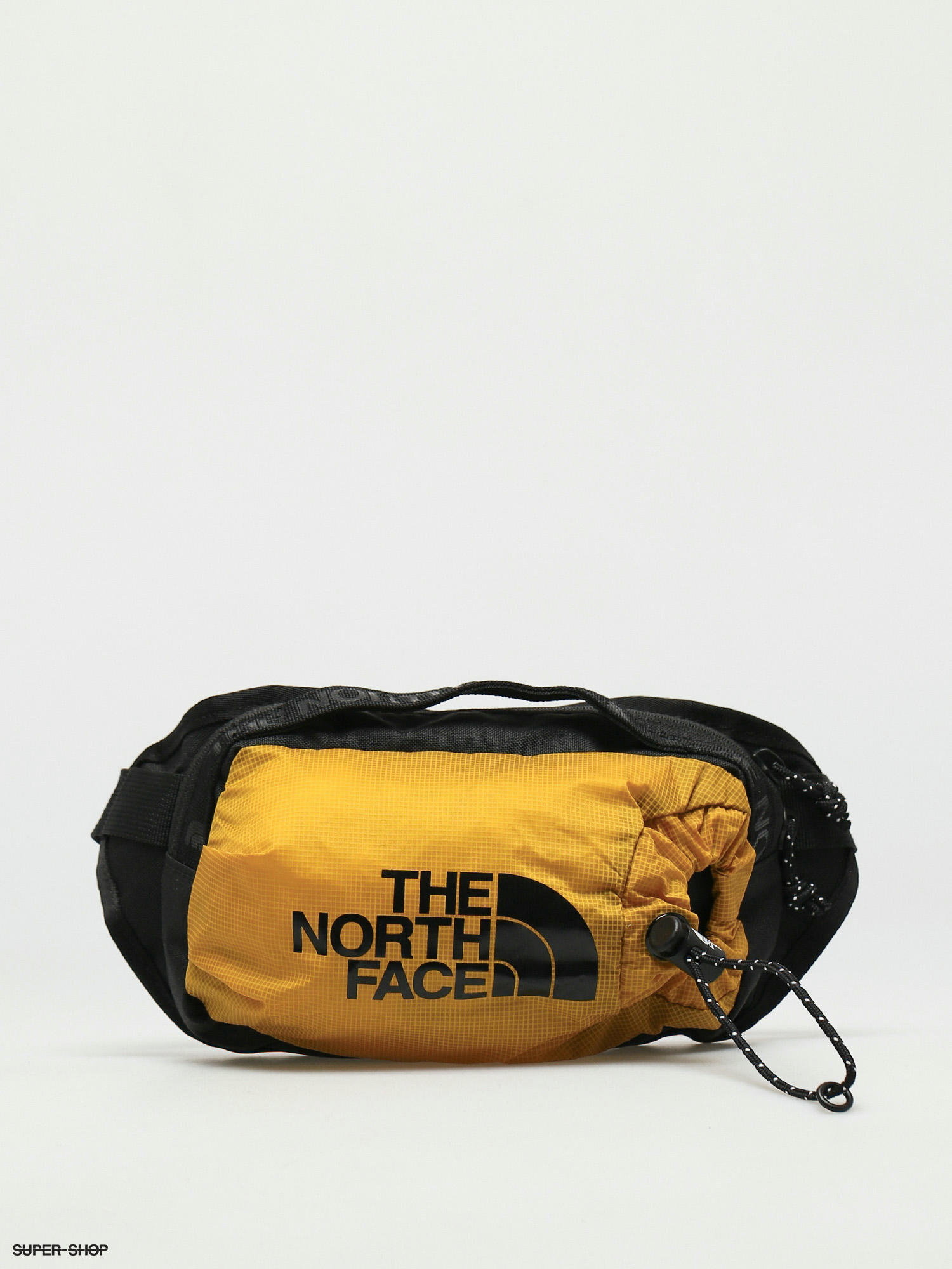 north face bum bag yellow