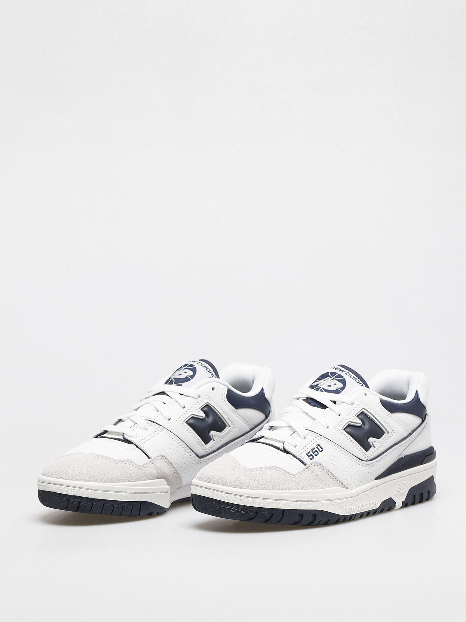 New Balance 550 Shoes (white navy)