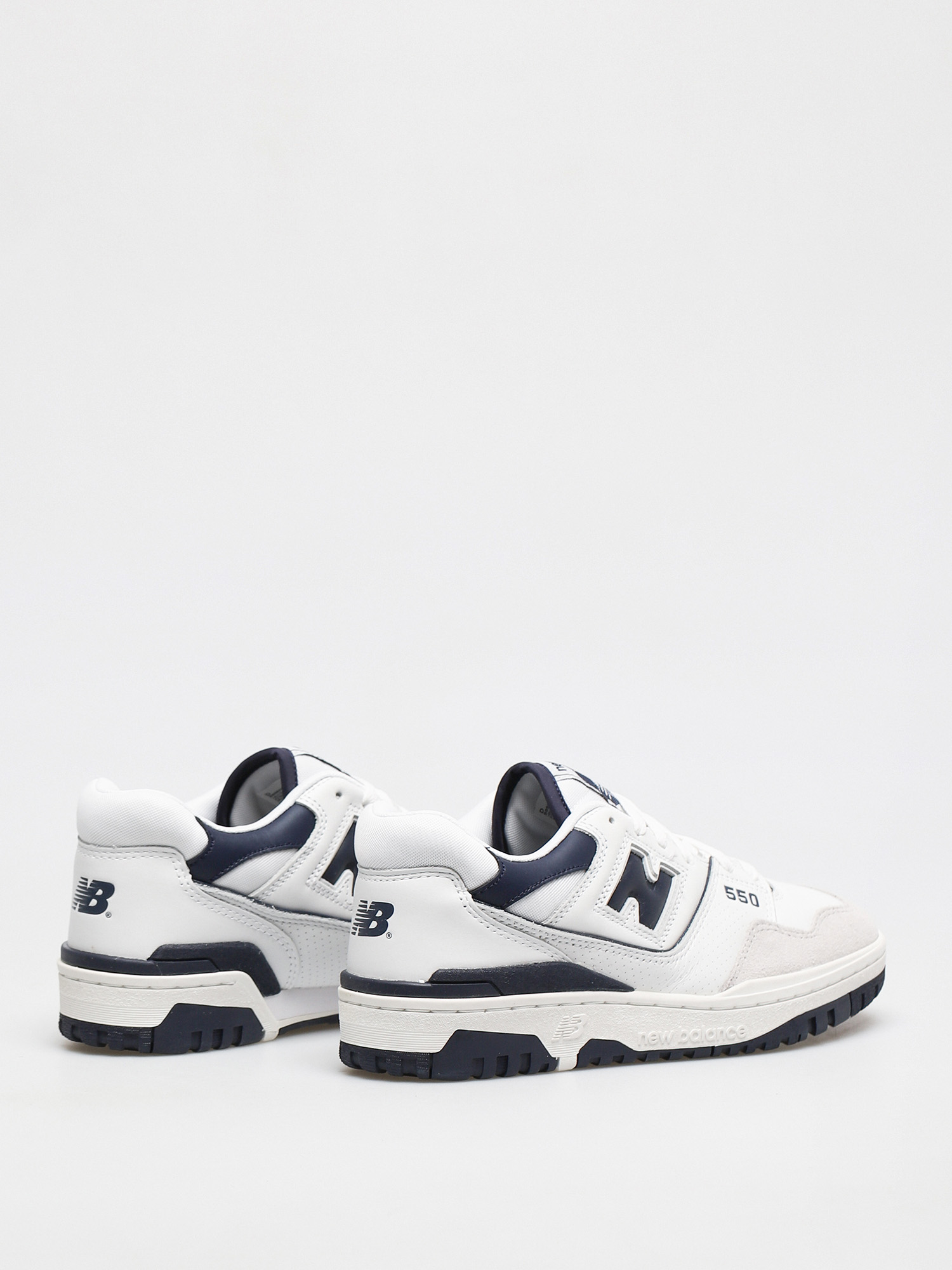 New Balance 550 Shoes (white navy)