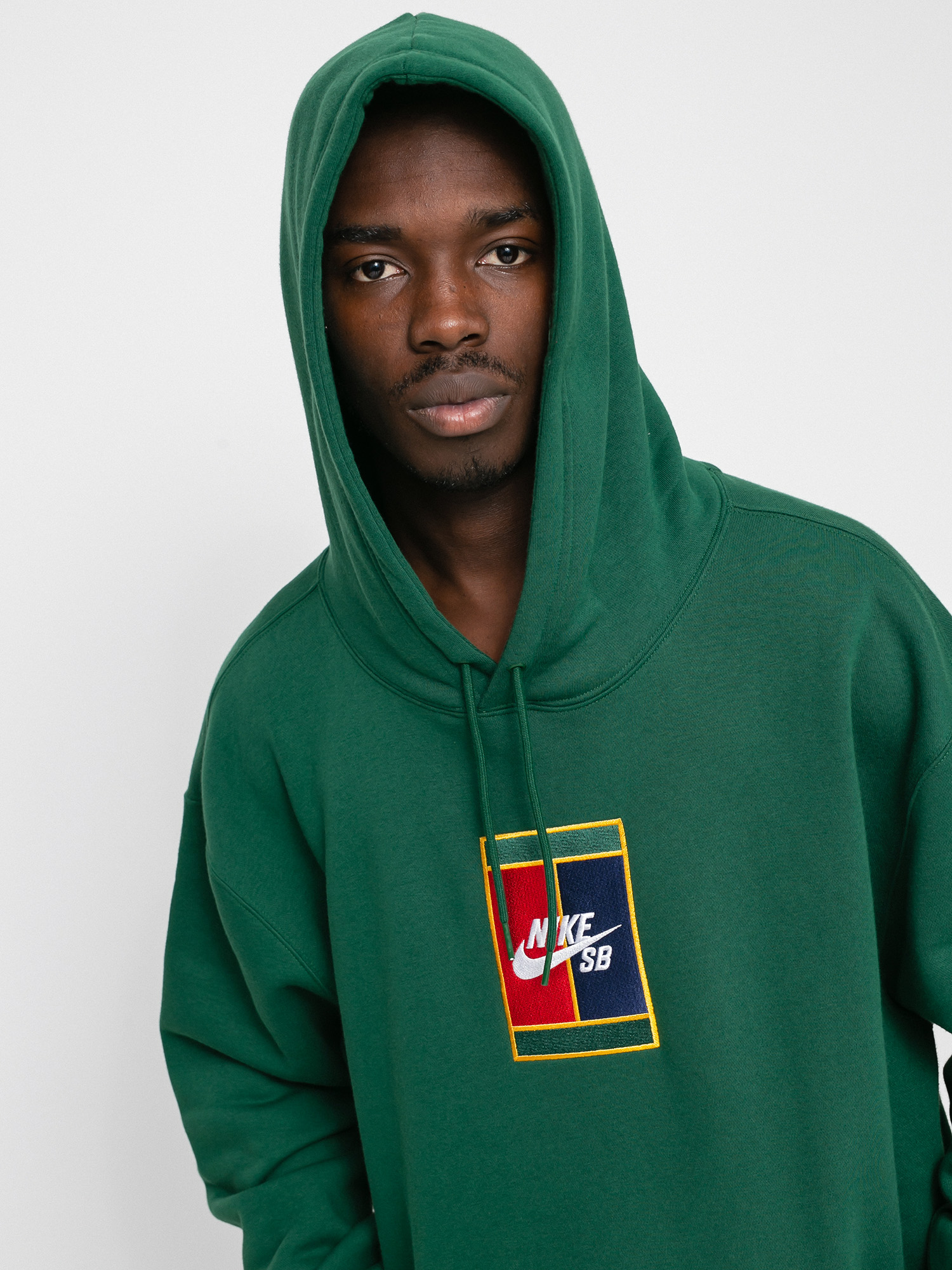 Nike SB GFX HD Hoodie (gorge green/midnight navy)