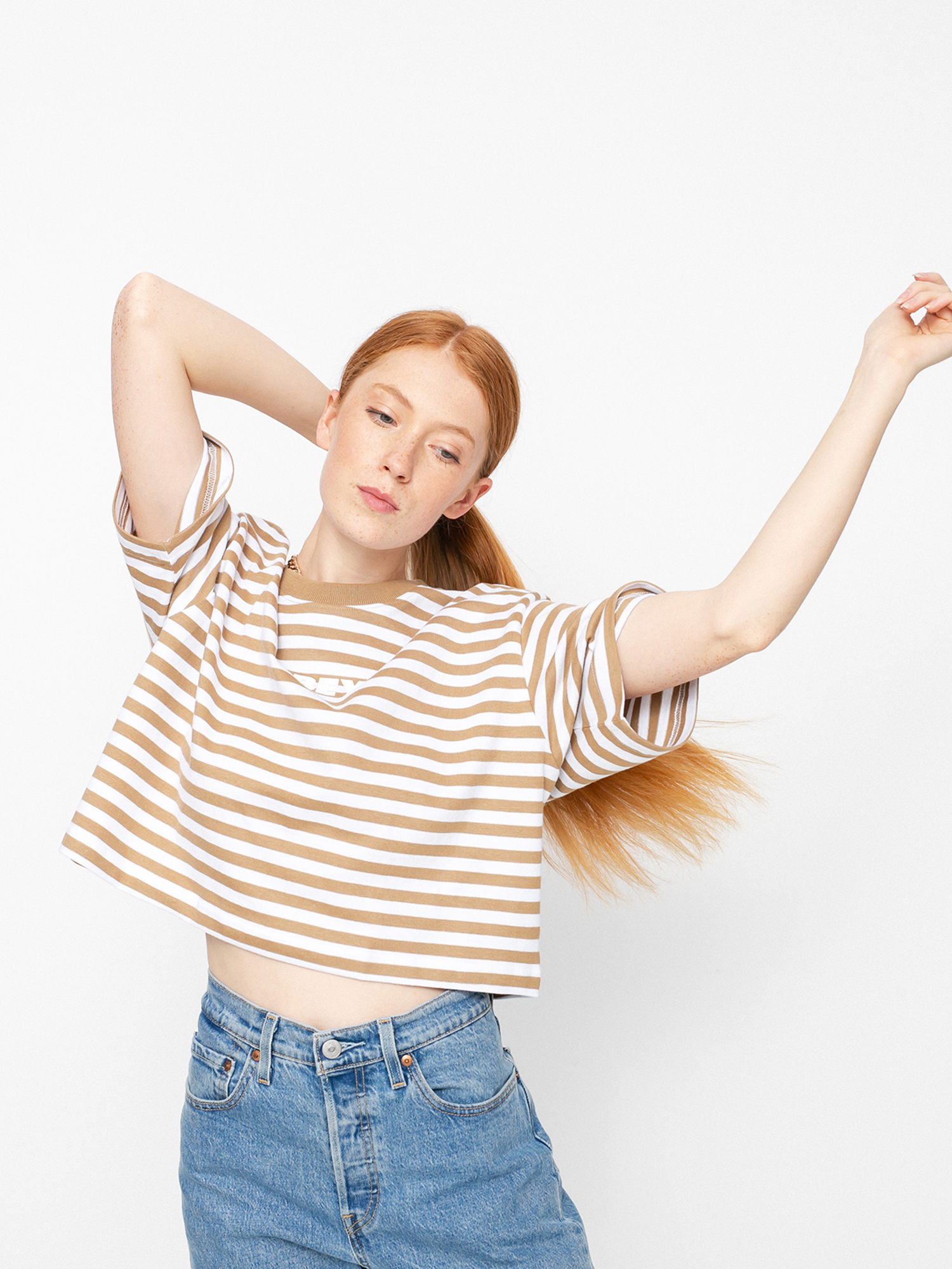 OBEY Brody T-shirt Wmn (khaki multi)