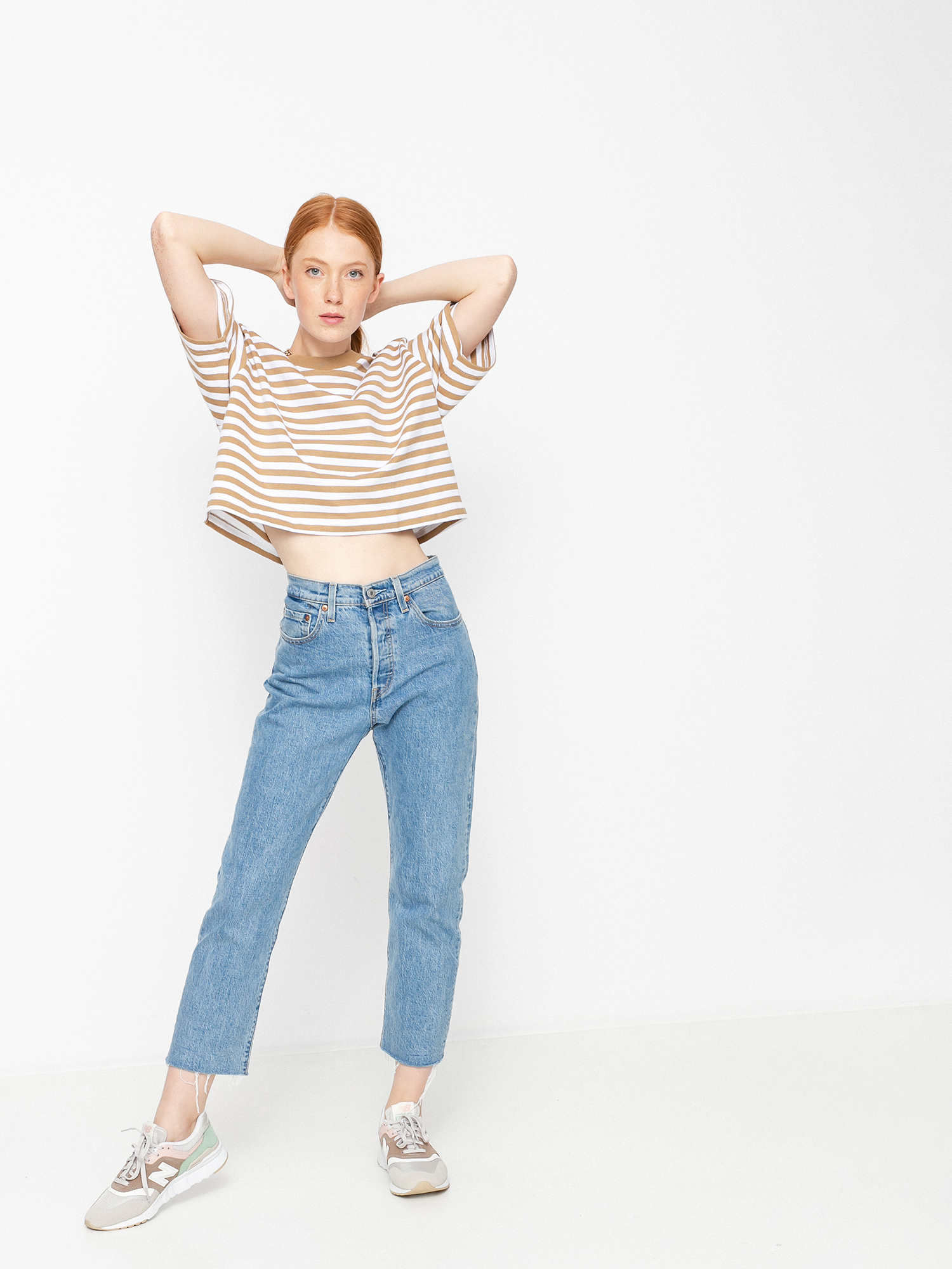 OBEY Brody T-shirt Wmn (khaki multi)