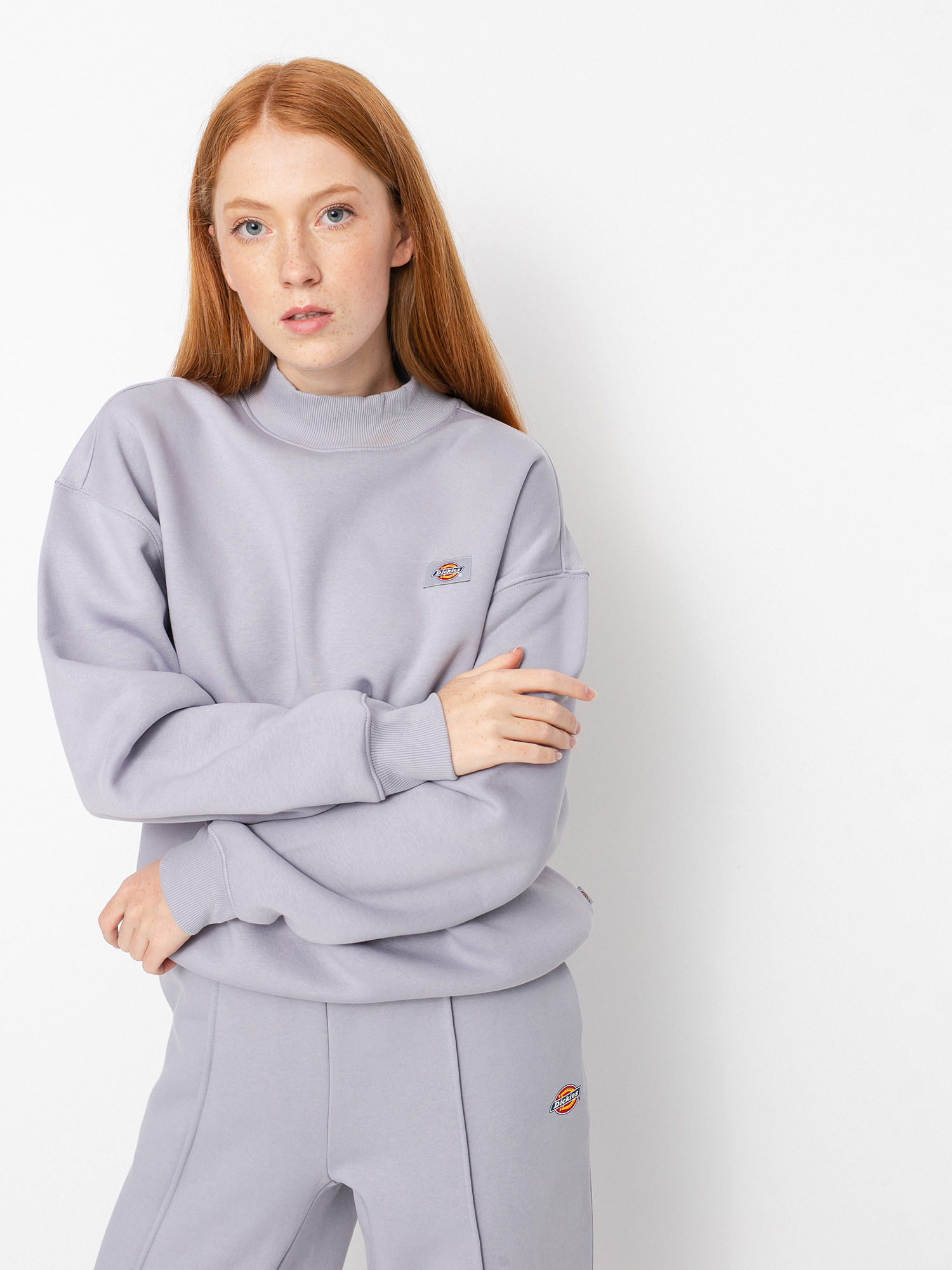 Dickies Oakport High Neck Sweatshirt Wmn (lilac gray)