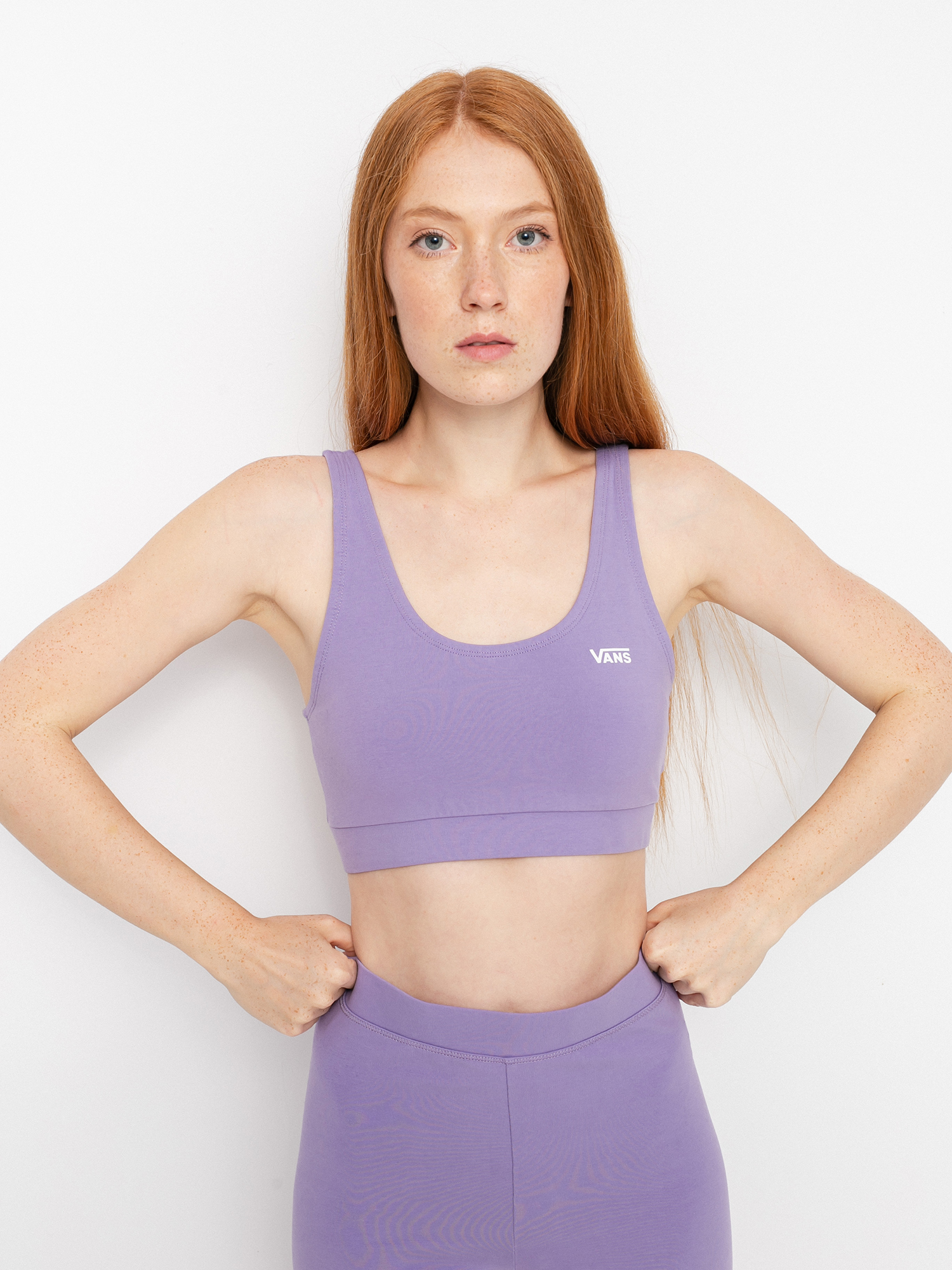 Vans Flying V Bralette Tank top Wmn (chalk violet)