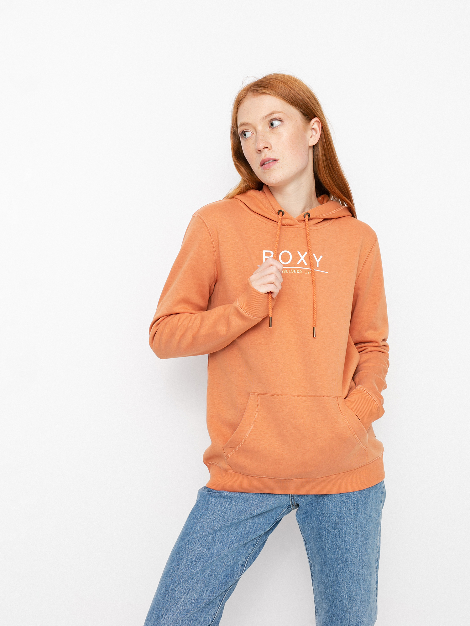 Roxy Day Breaks Brushed A HD Hoodie Wmn (sunburn)