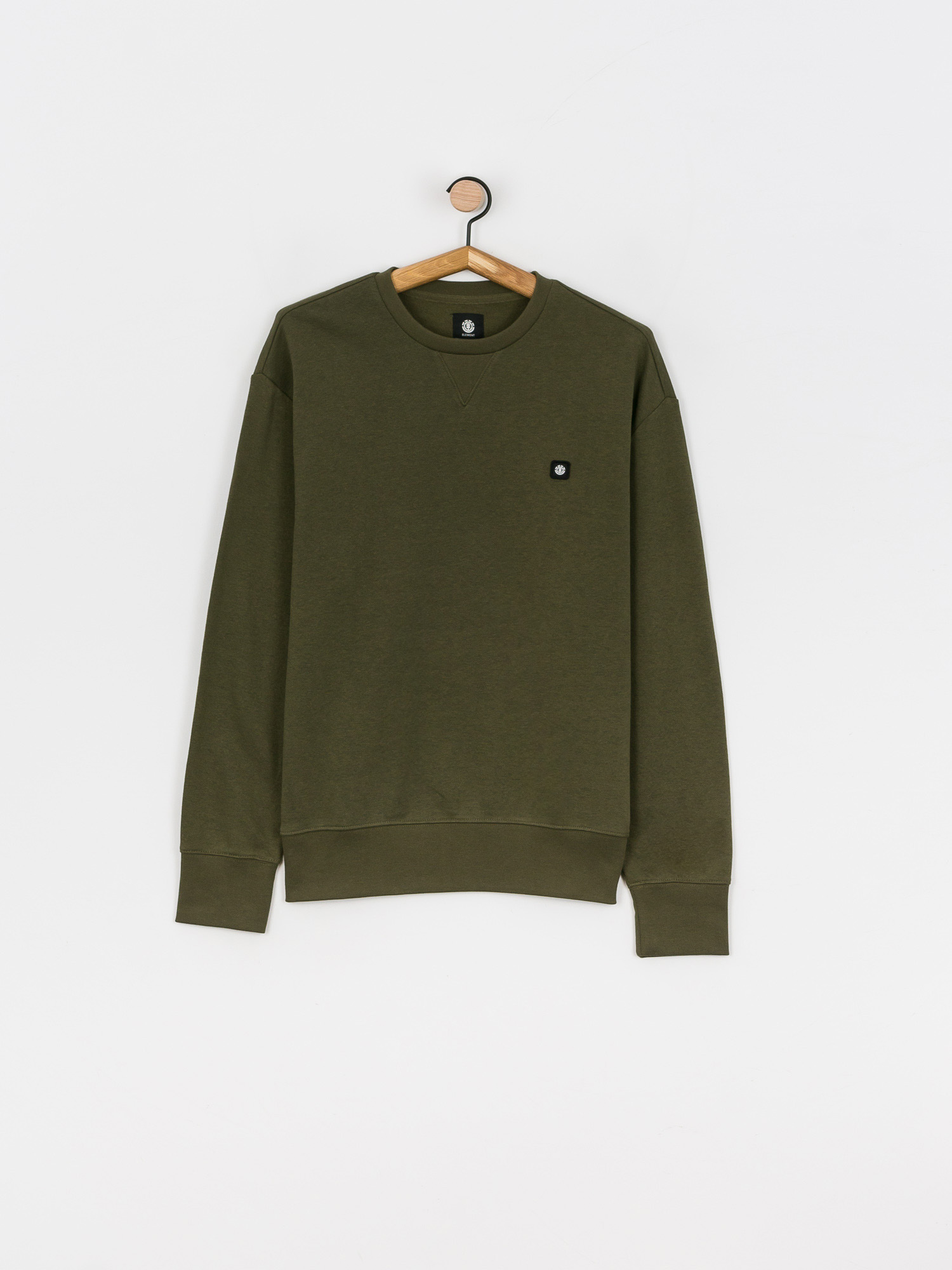 army green champion crewneck