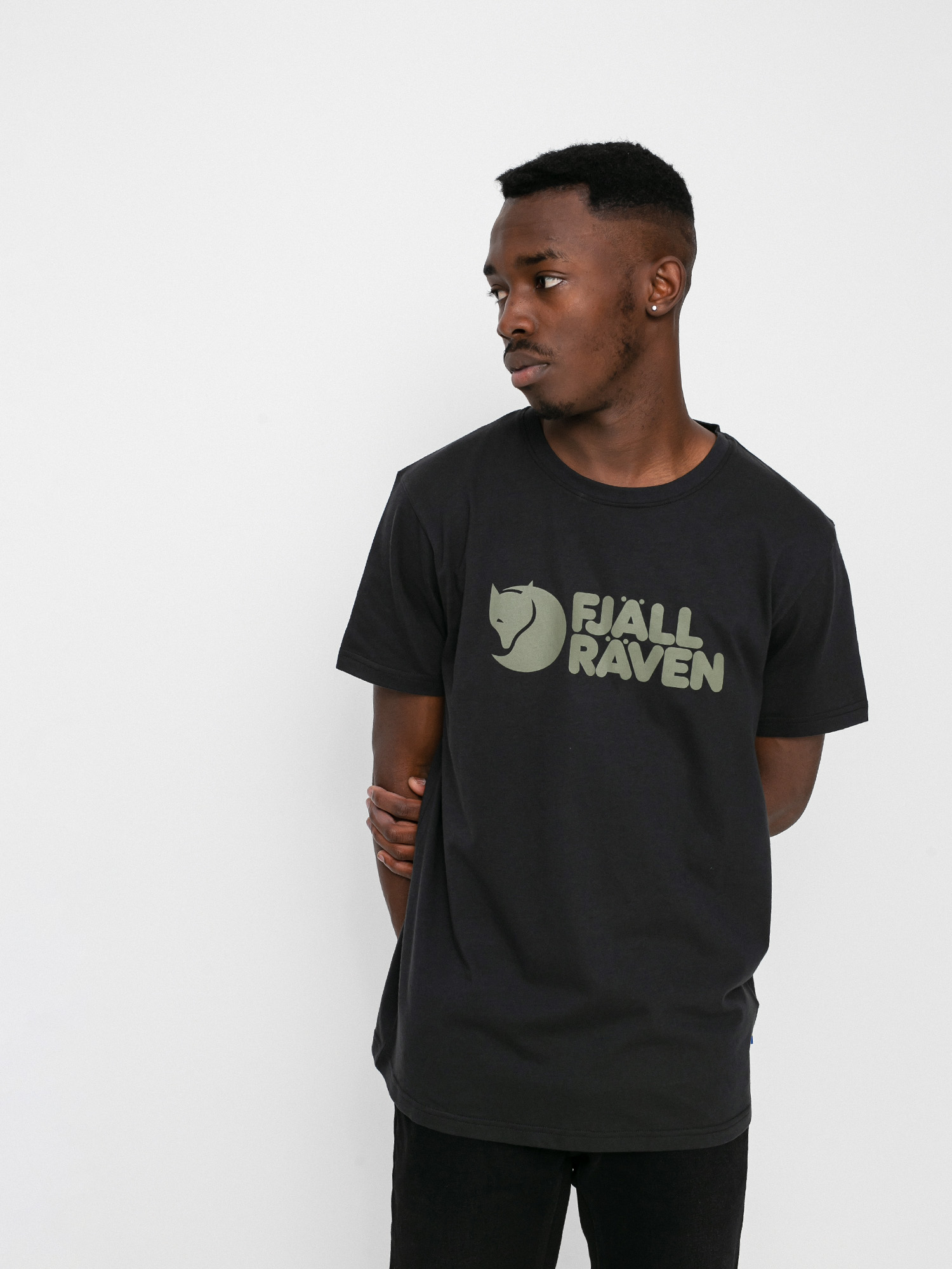 Fjallraven Logo T-Shirt (black)