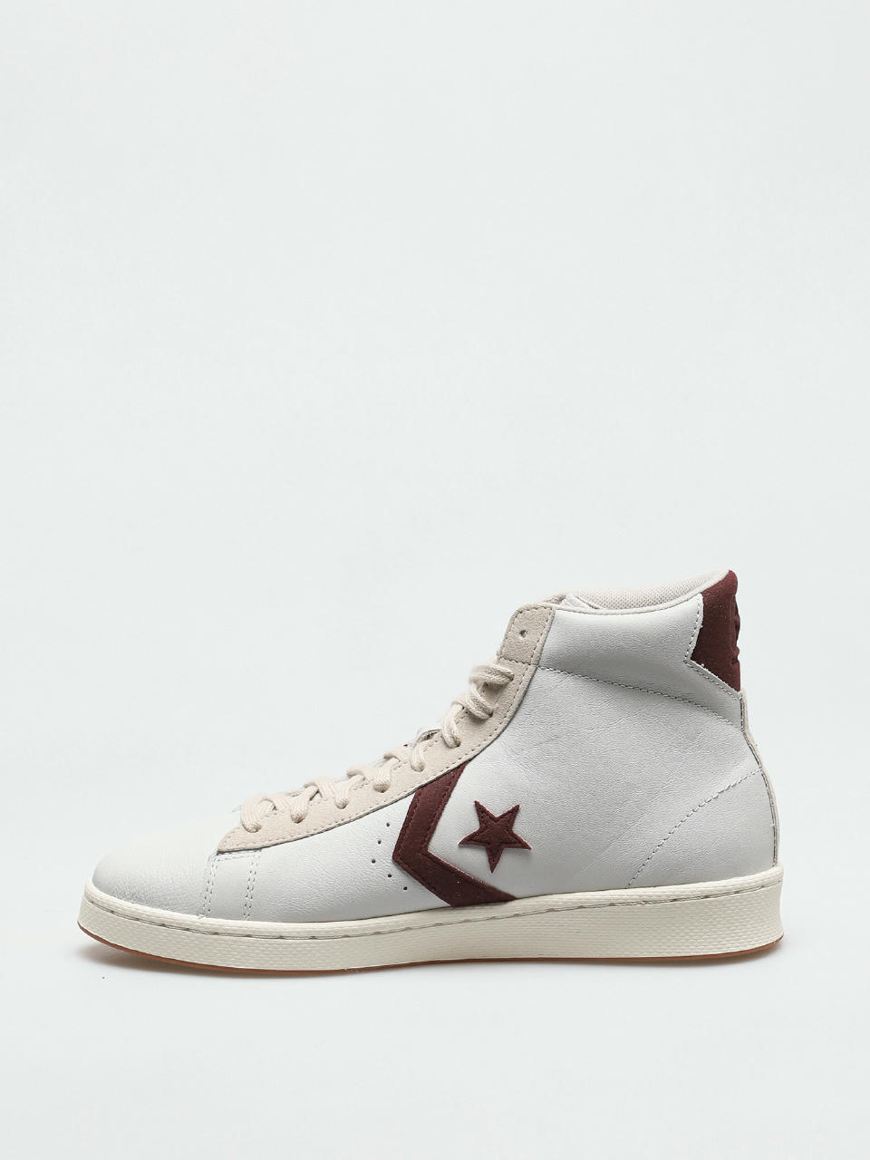 Converse Pro Leather Gold Standard Shoes (white/maroon)