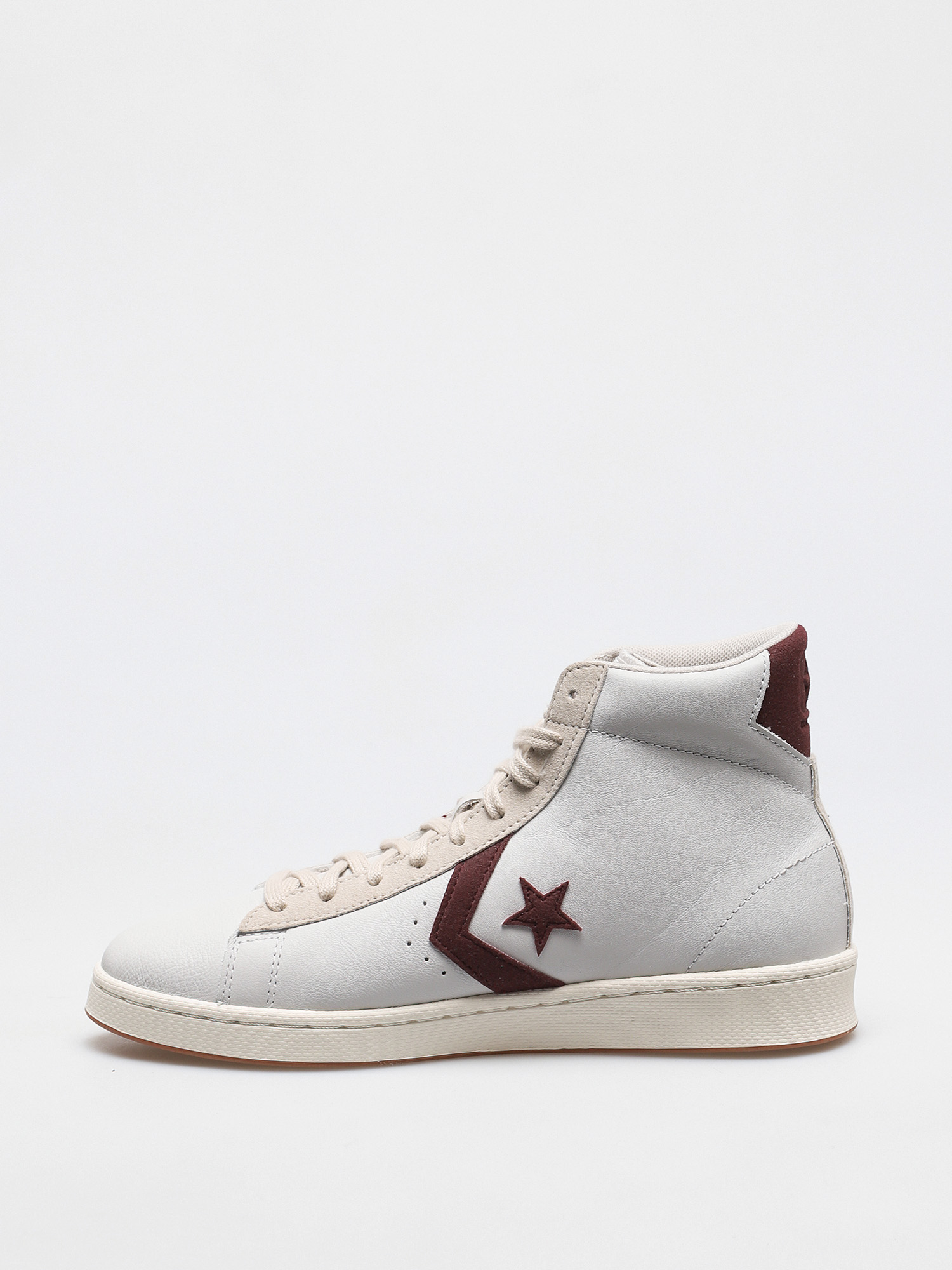 Converse Pro Leather Gold Standard Shoes (white/maroon)