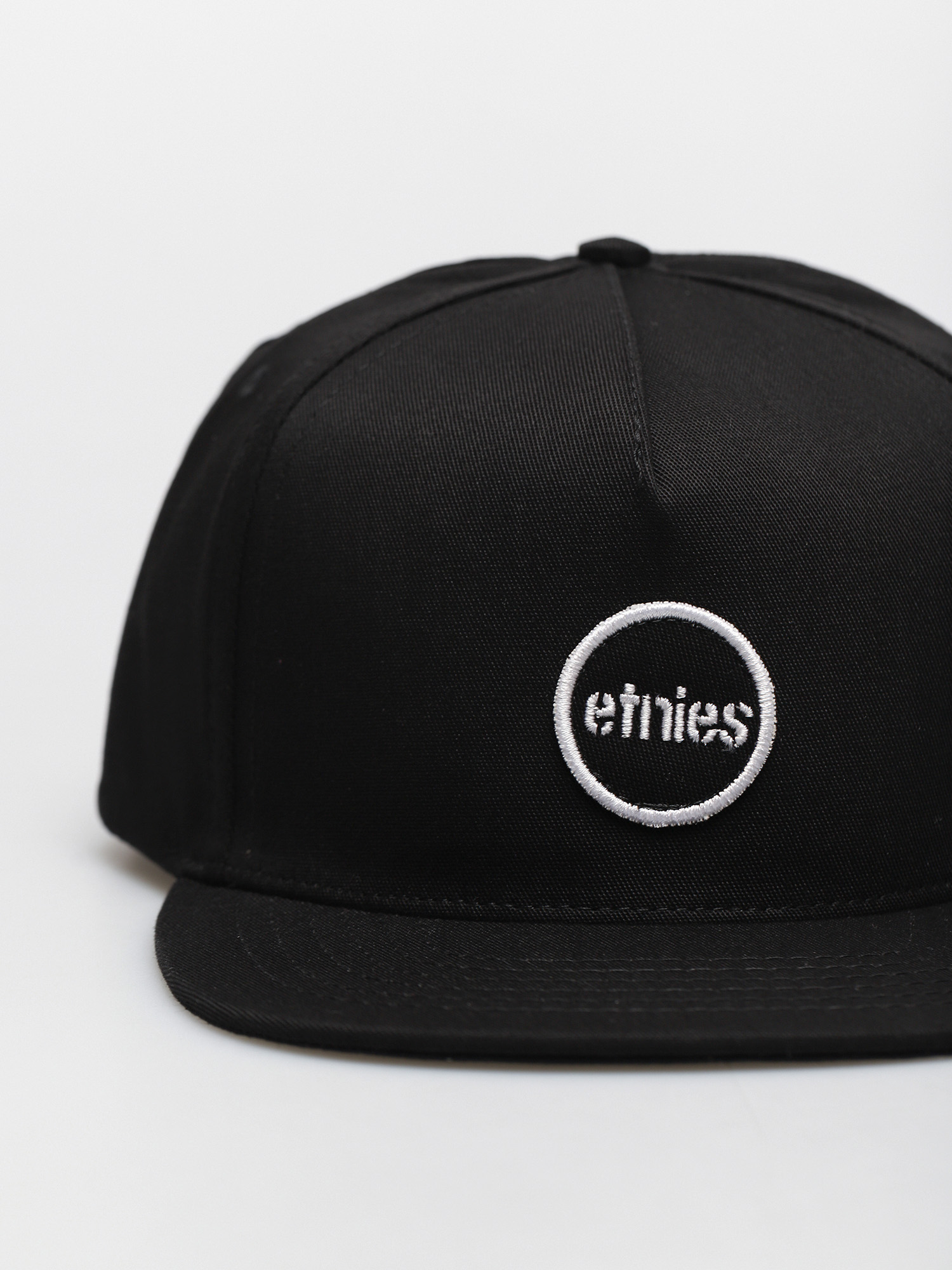 Etnies Stencil Patch Snapback Cap (black)