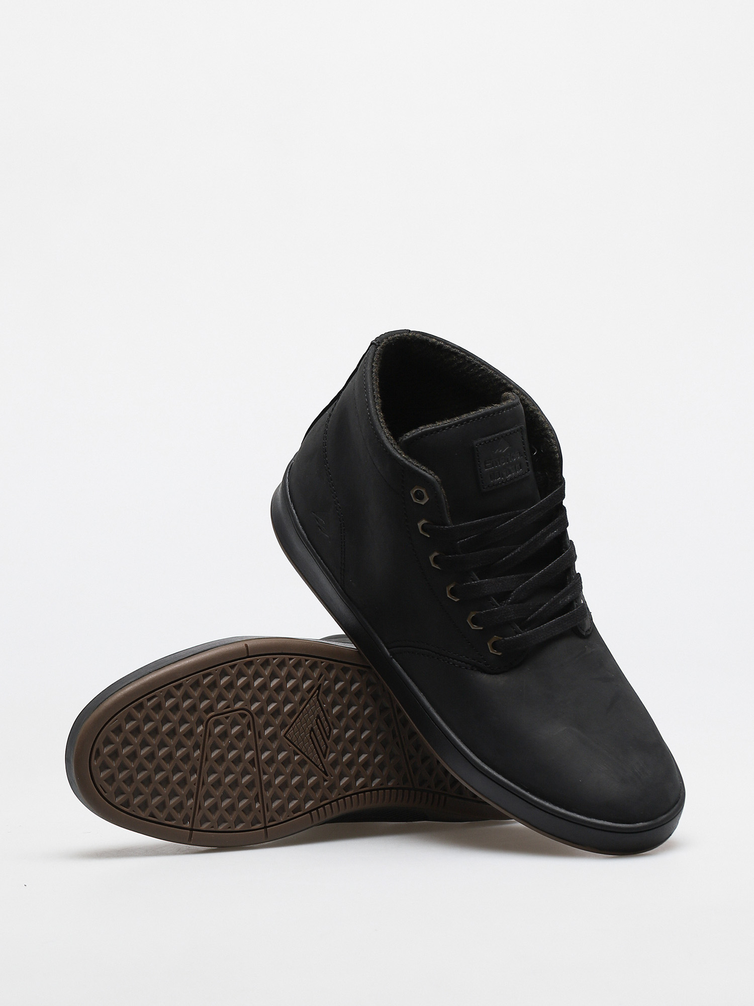 Emerica Romero Laced High Shoes (black/black/gum)