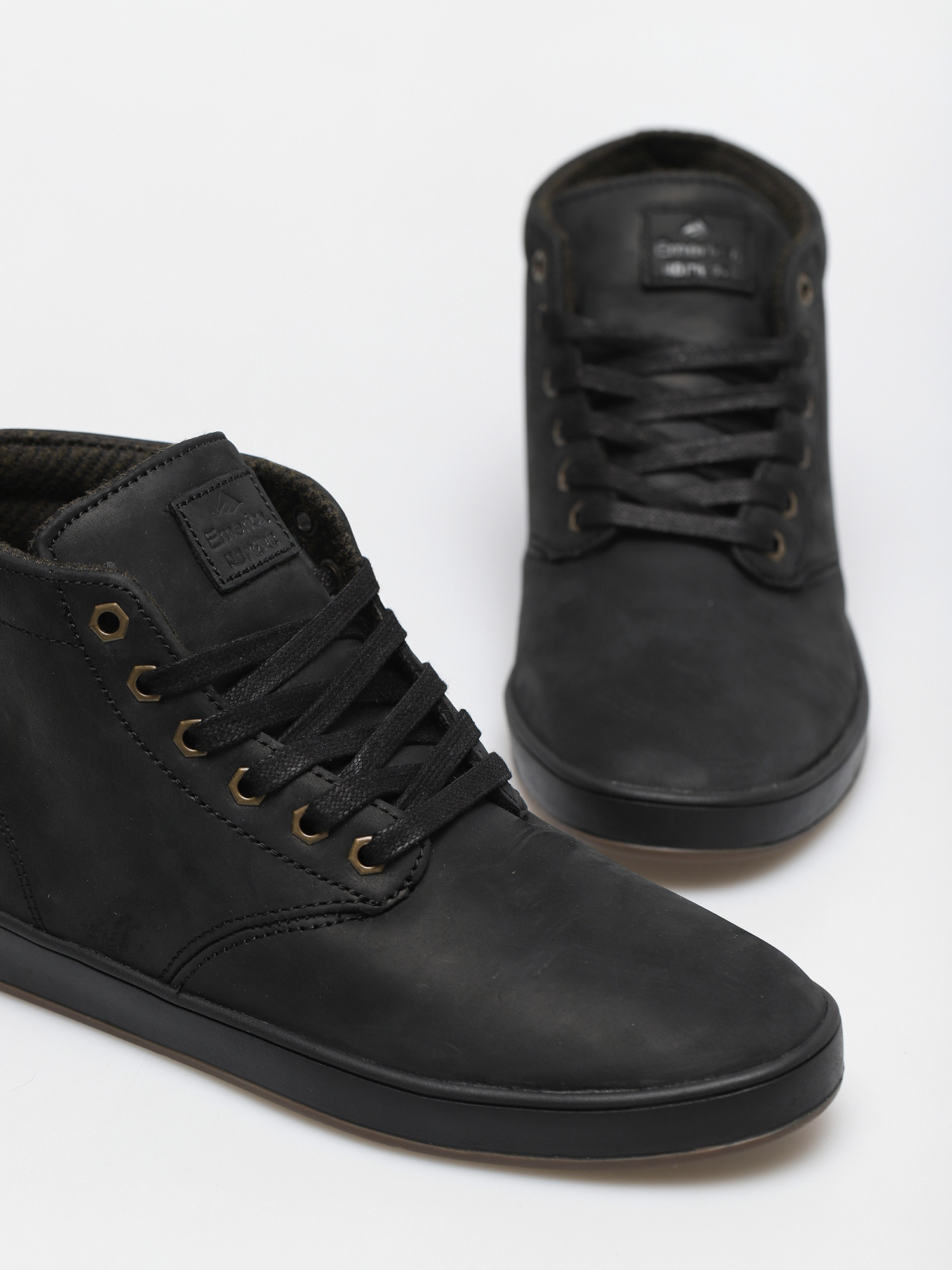 Emerica Romero Laced High Shoes (black/black/gum)