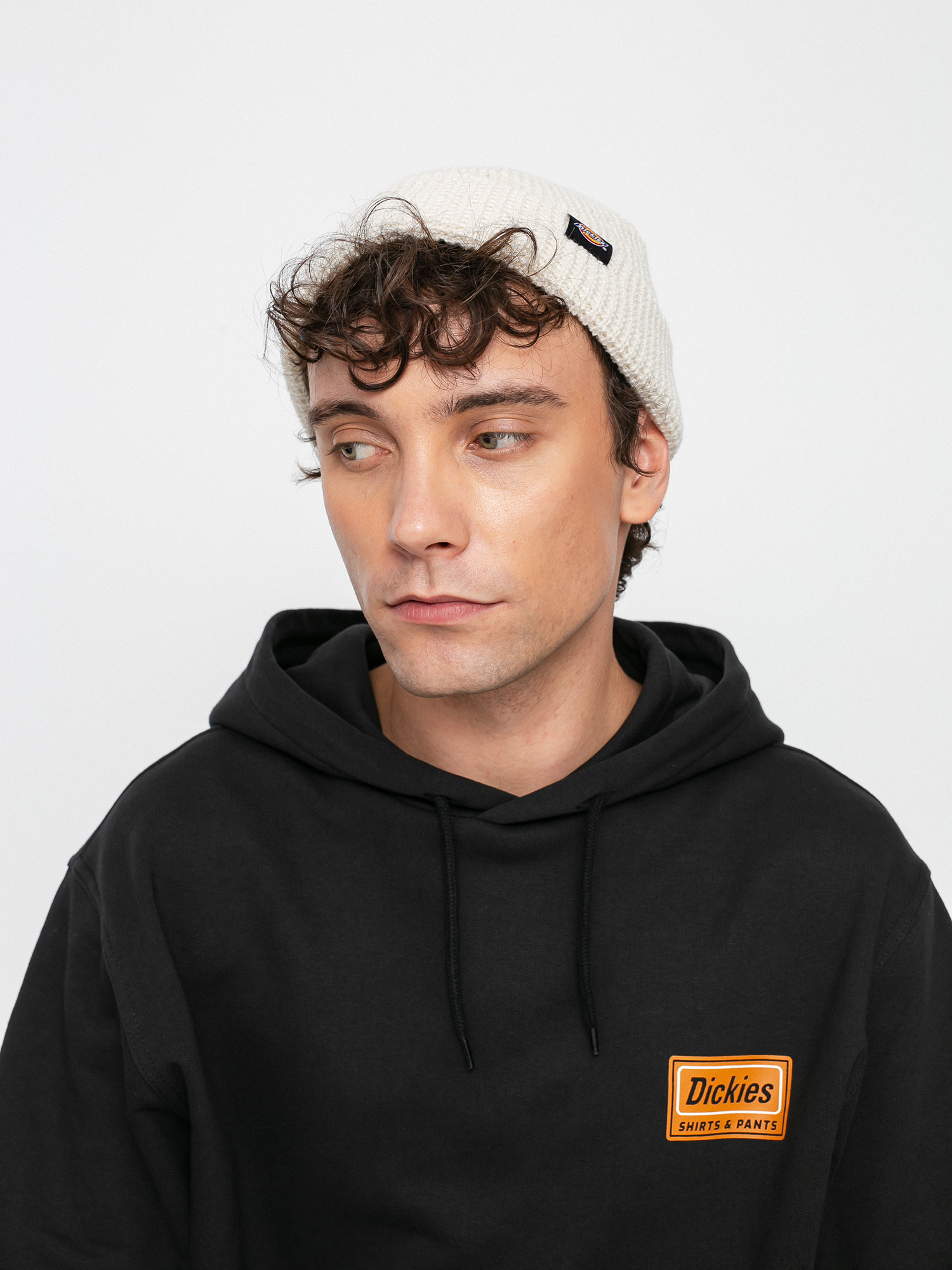 Dickies Woodworth Waffle Beanie (ecru)