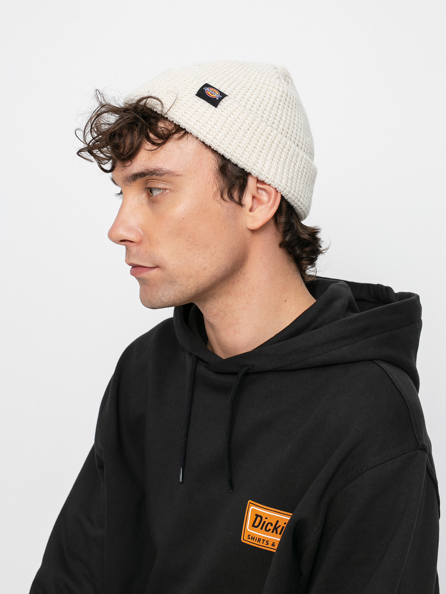 Dickies Woodworth Waffle Beanie (ecru)