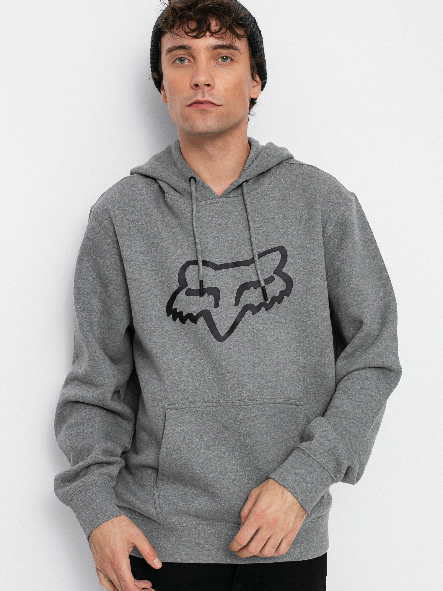 Fox Hoodie Legacy Fox Head HD heather graphite