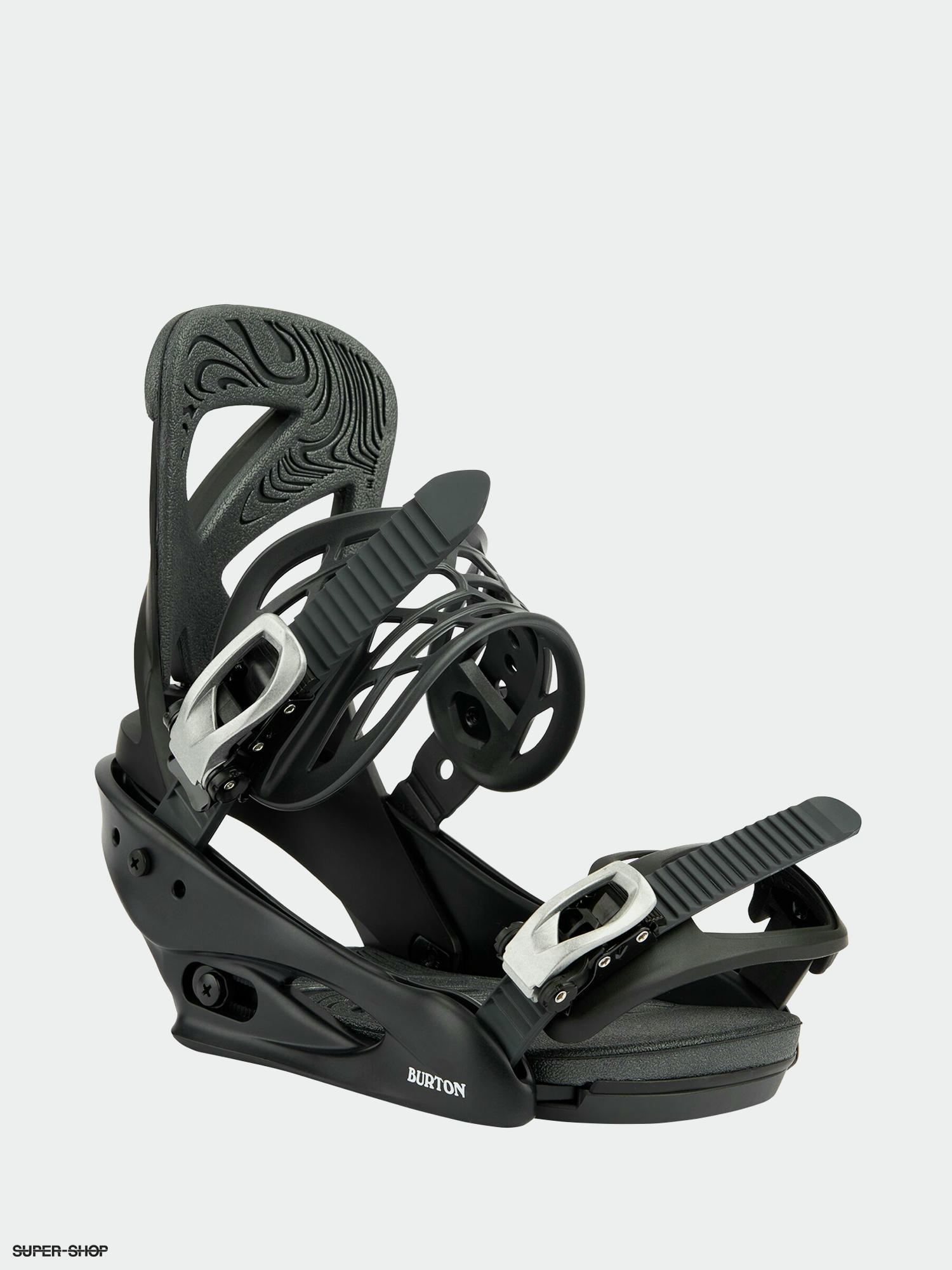 Womens Burton Scribe Reflex Snowboard bindings (black)