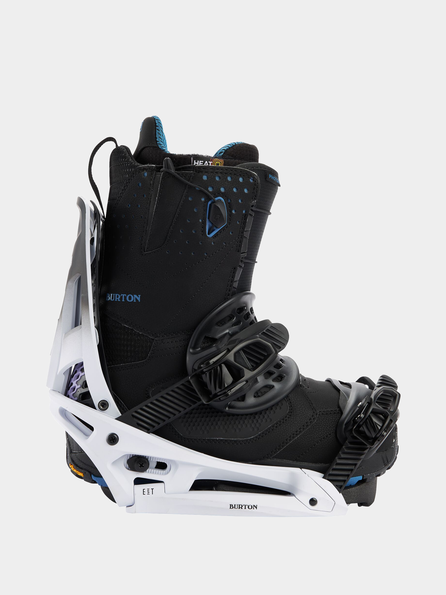 Burton Genesis Est Snowboard bindings (white/black)