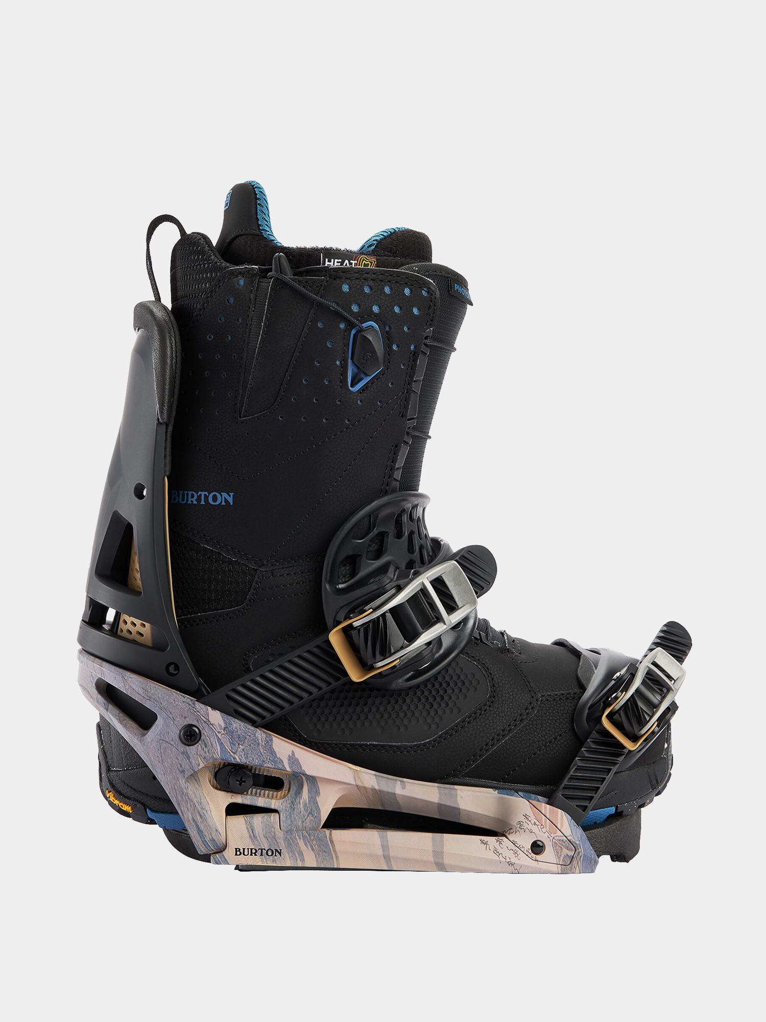 Burton Malavita Est Snowboard bindings - multicolor (dark gray/print)