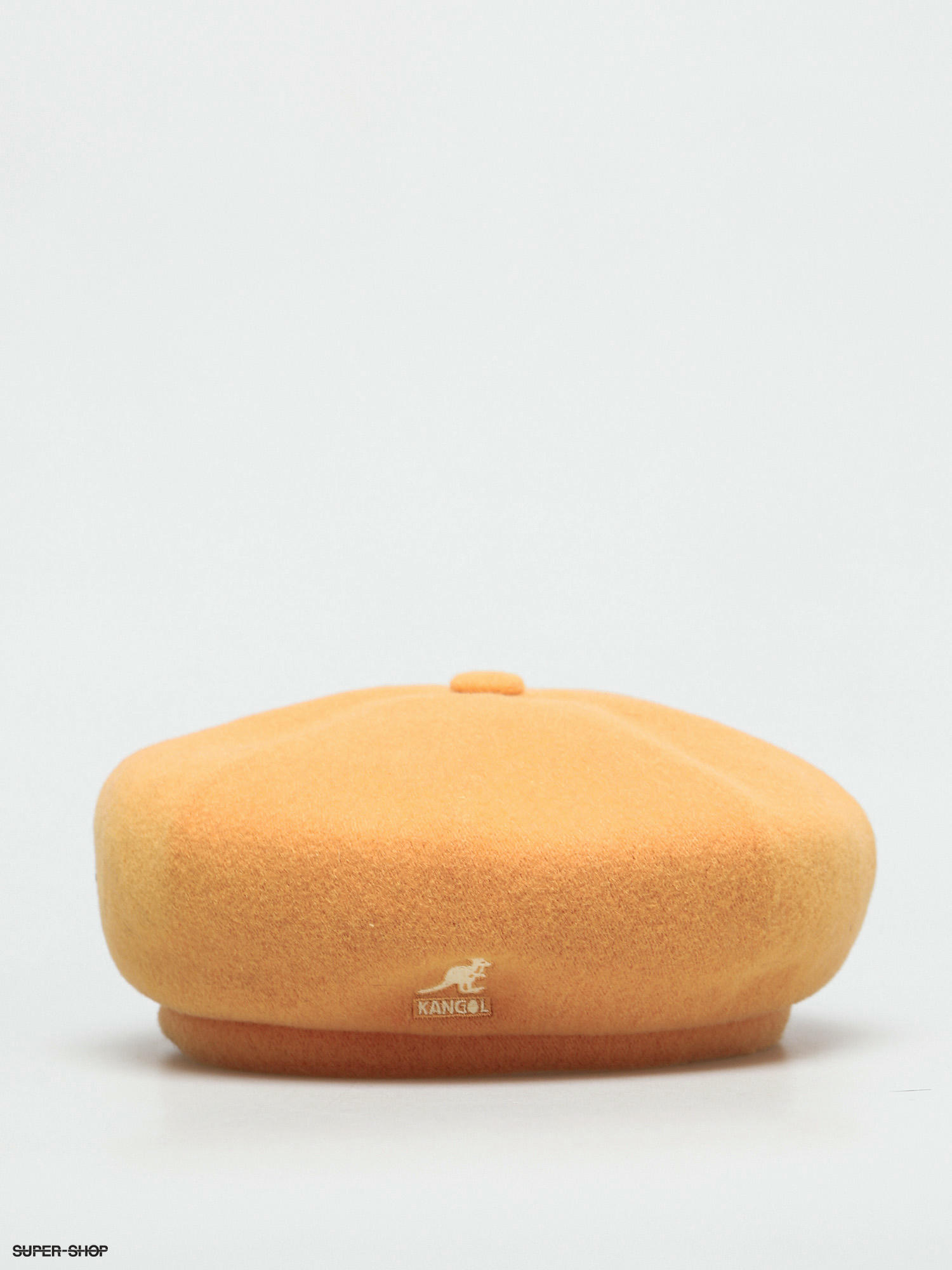 Kangol Wool Jax Beret Flat cap (warm apricot)