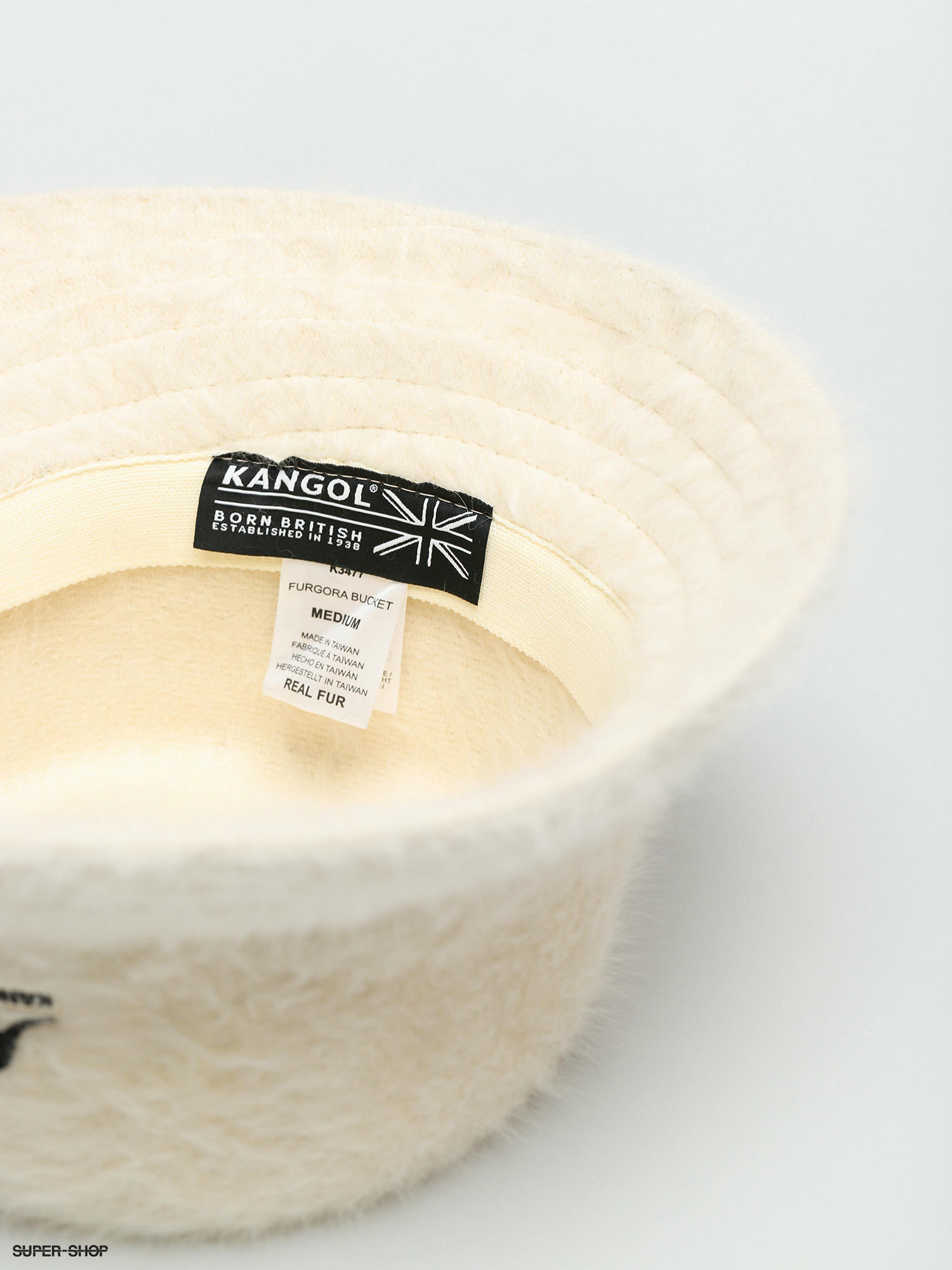 Kangol Furgora Bucket Hat Ivory / L