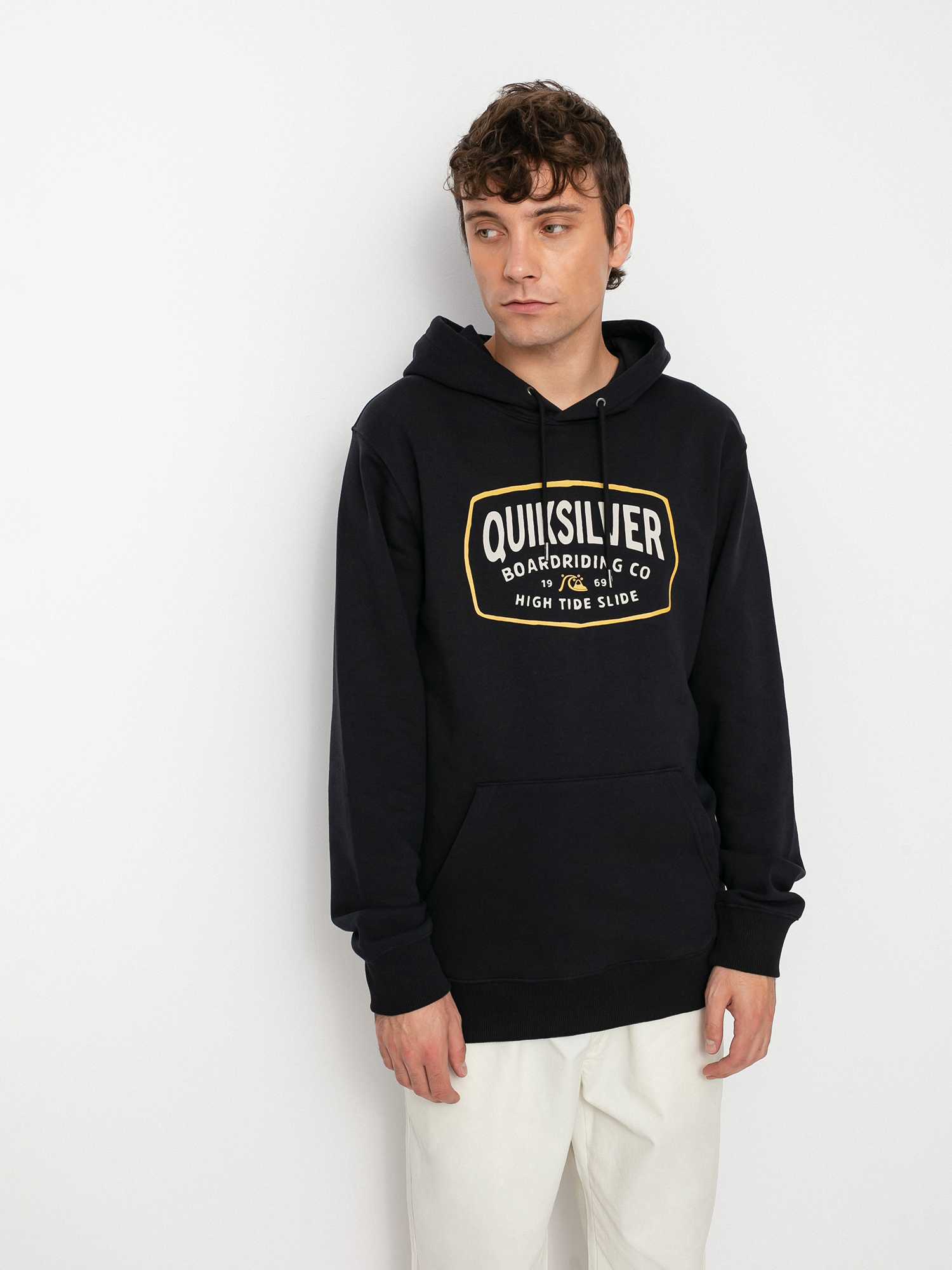 black quiksilver hoodie
