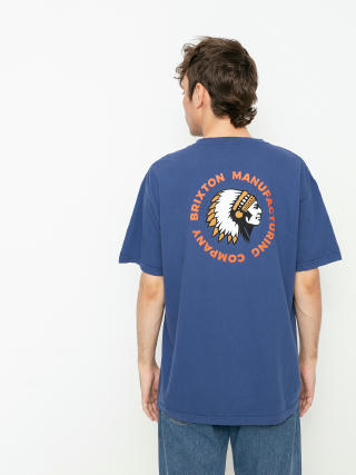 Brixton Rival Stamp Stt T-shirt (joe blue garment dye)