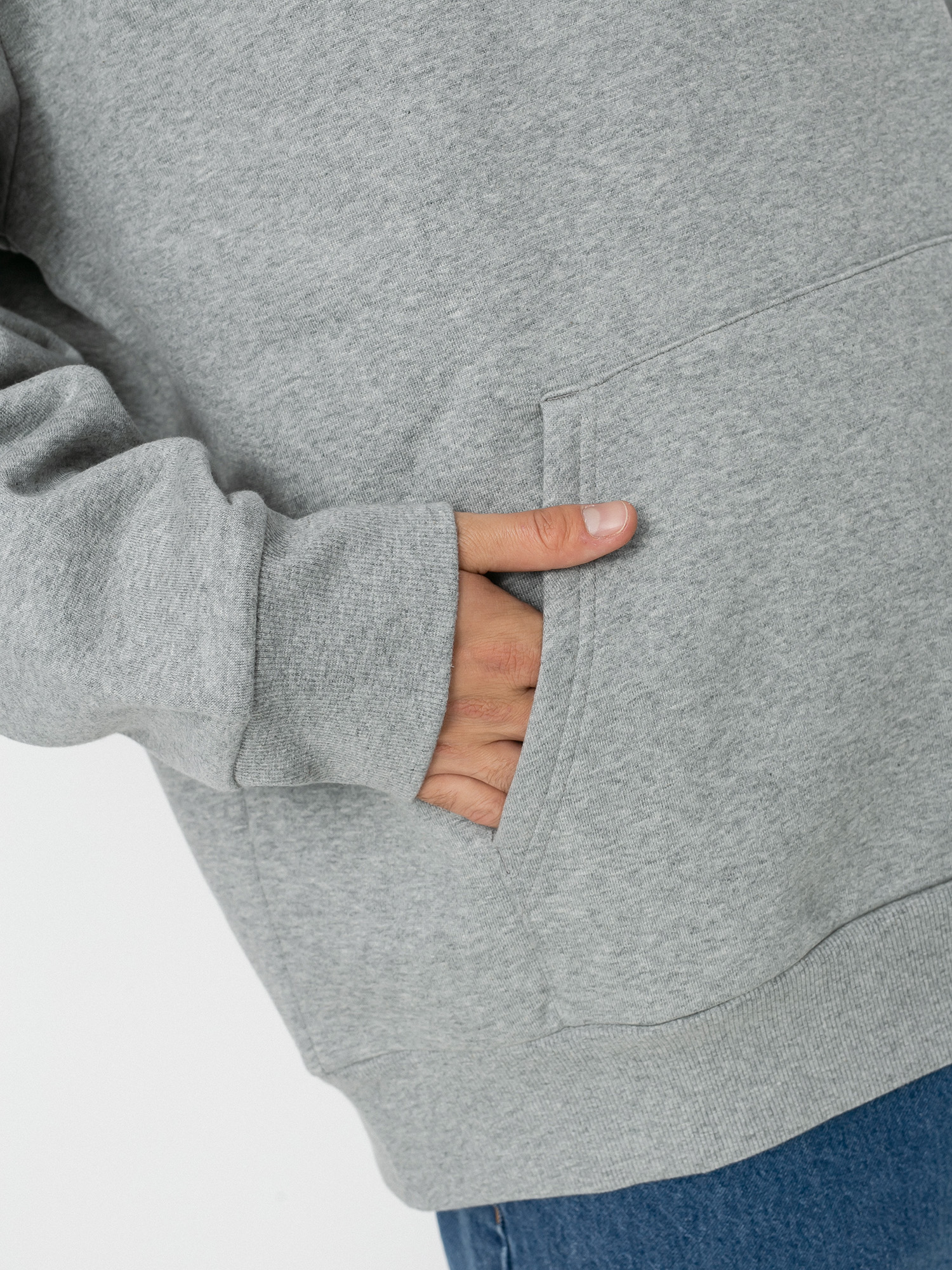 Carhartt WIP Hooded Chocolate Bar Sweat Sweatshirt (grey heather)