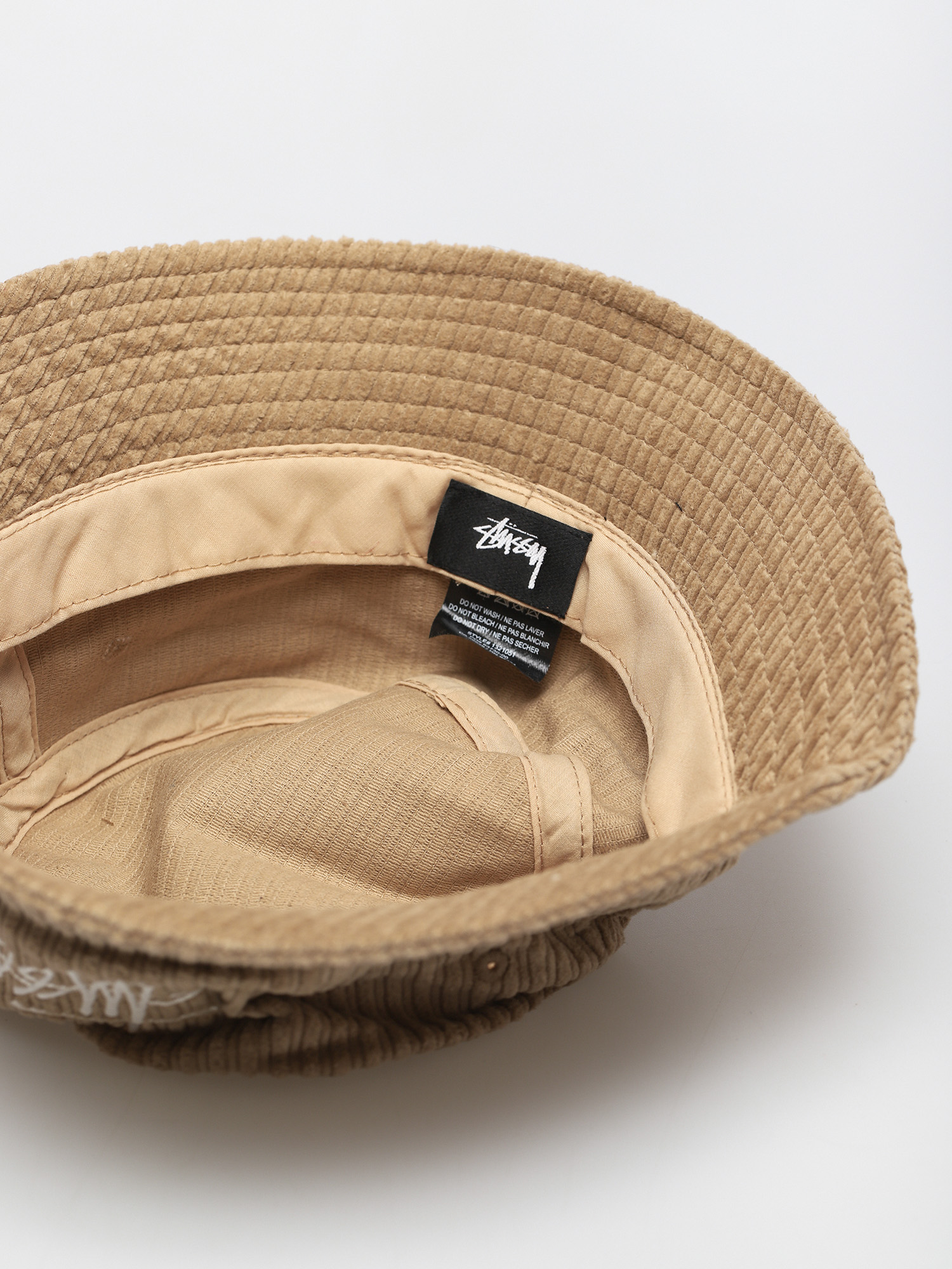 Stussy Corduroy Big Basic Bucket Hat - brown (maple)