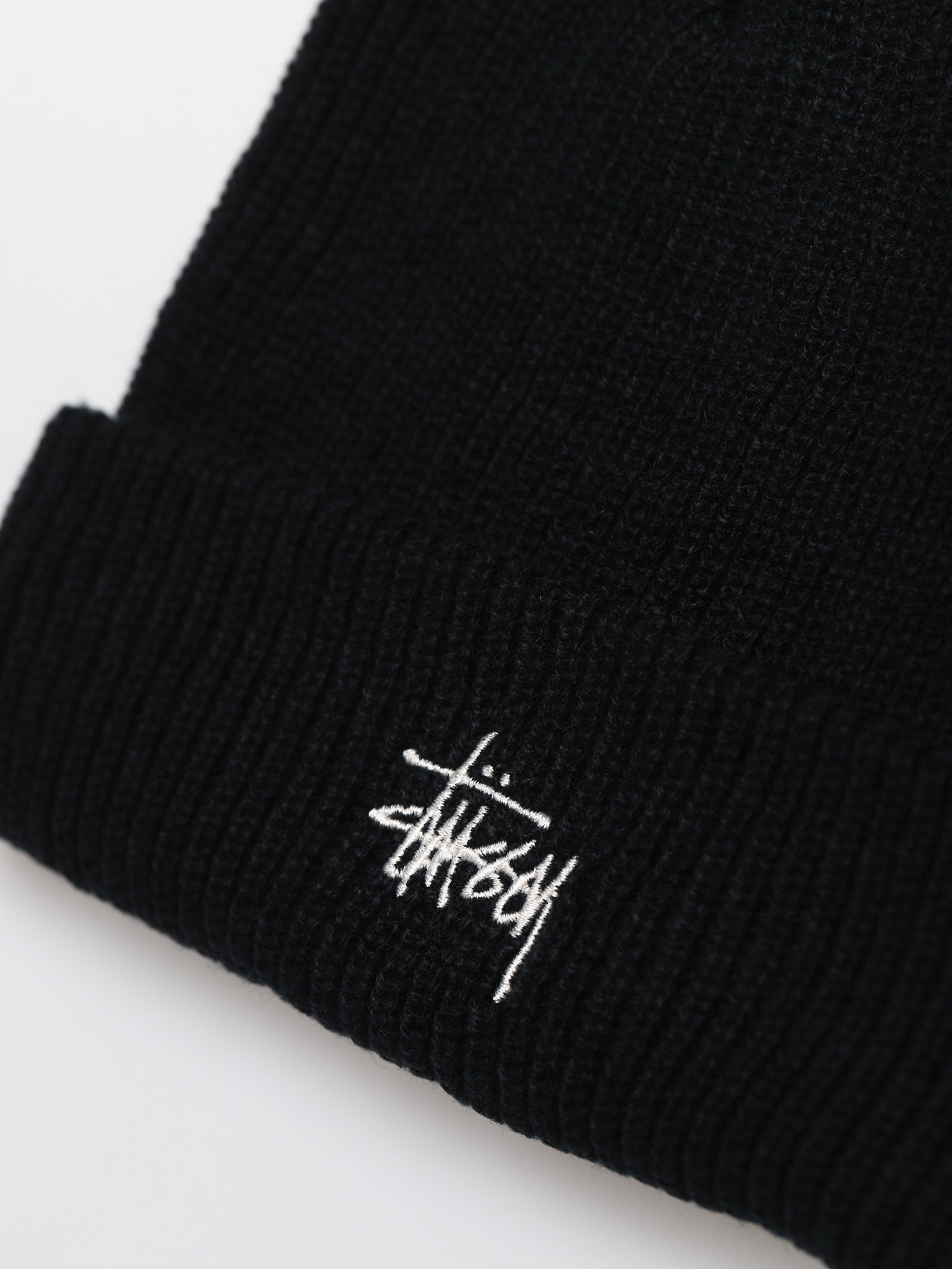 Stussy Stock Cuff Beanie (black)
