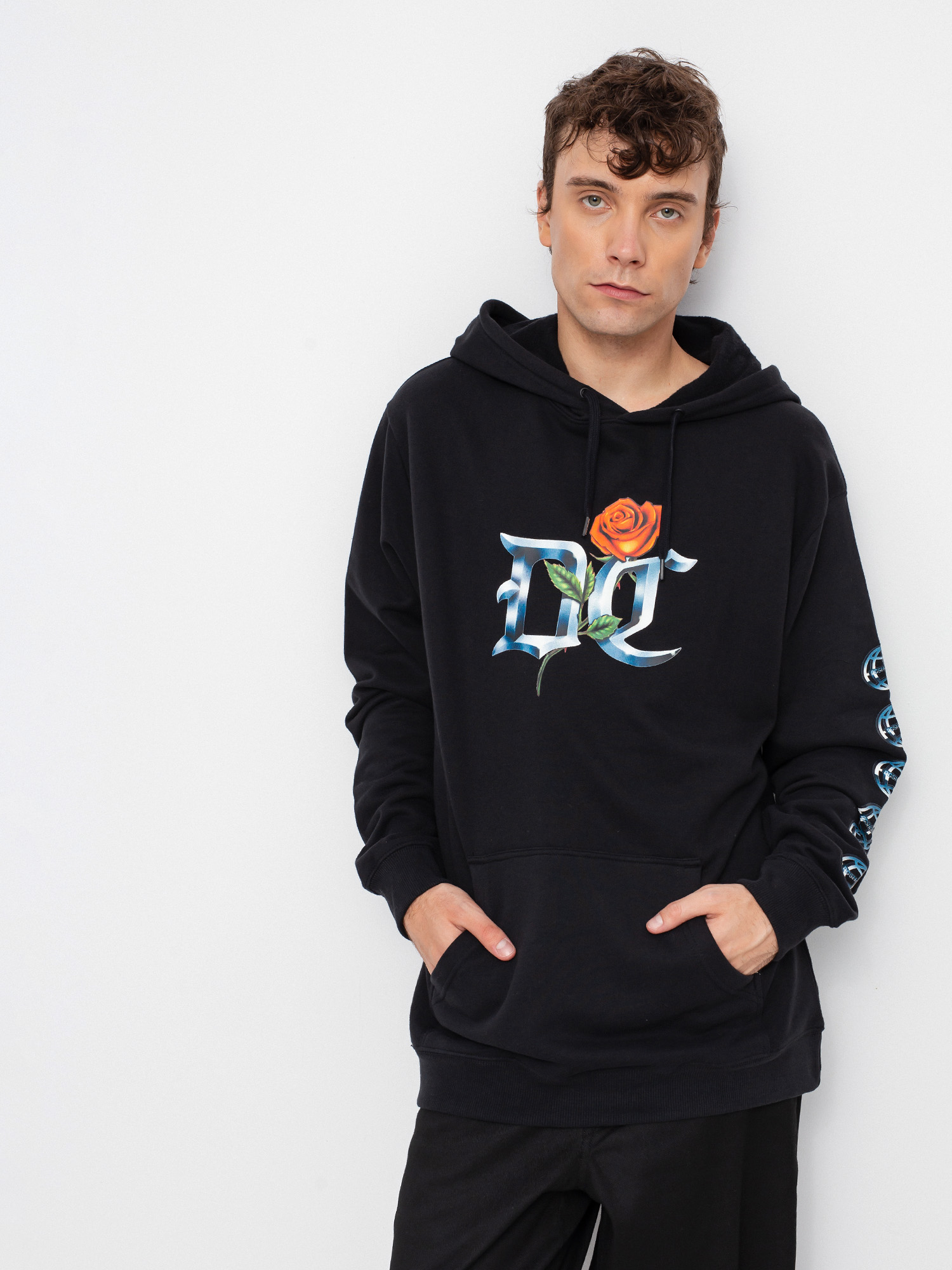 Huf ice deals rose hoodie