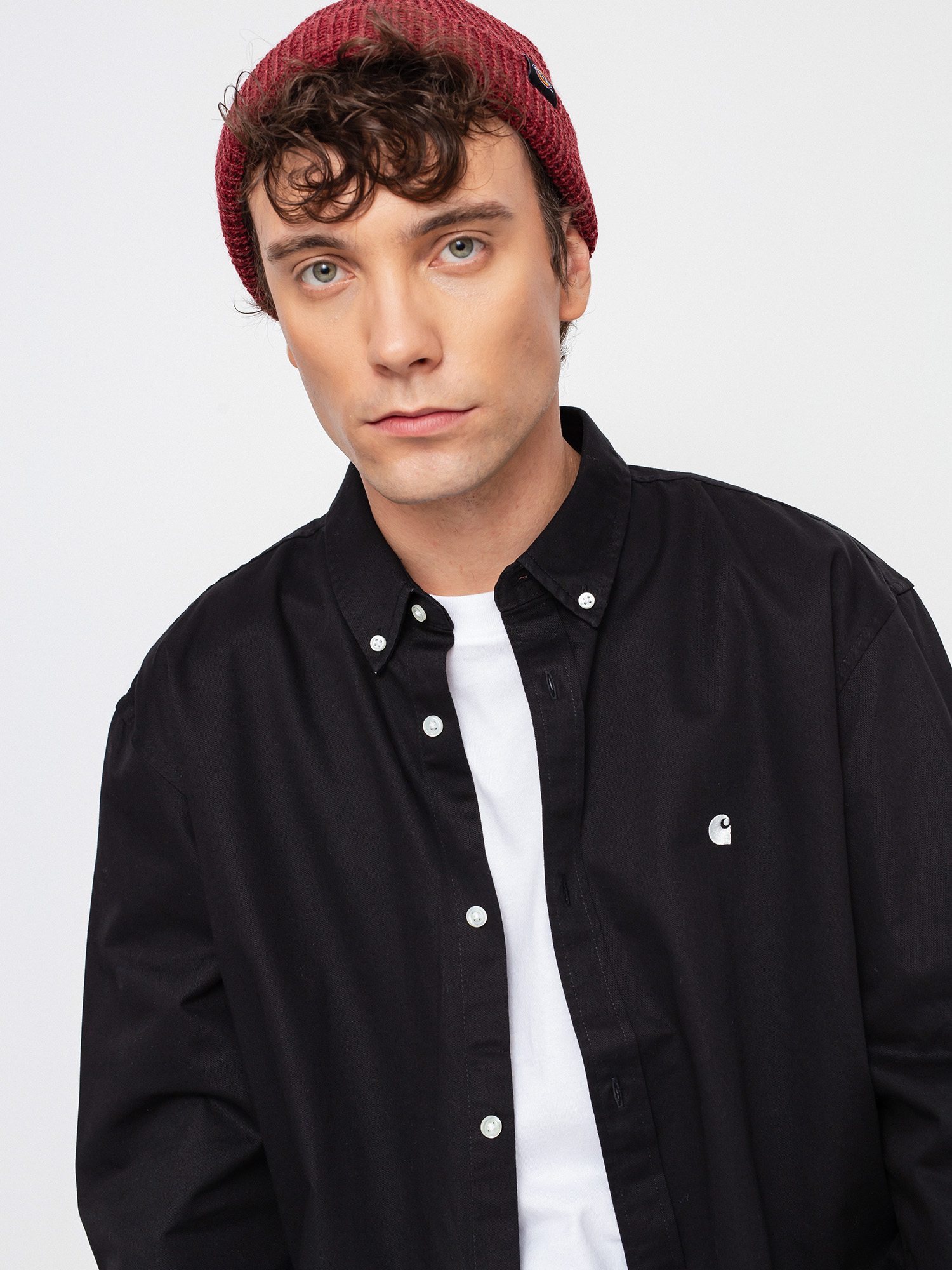 Carhartt WIP Madison Shirt (black/wax)