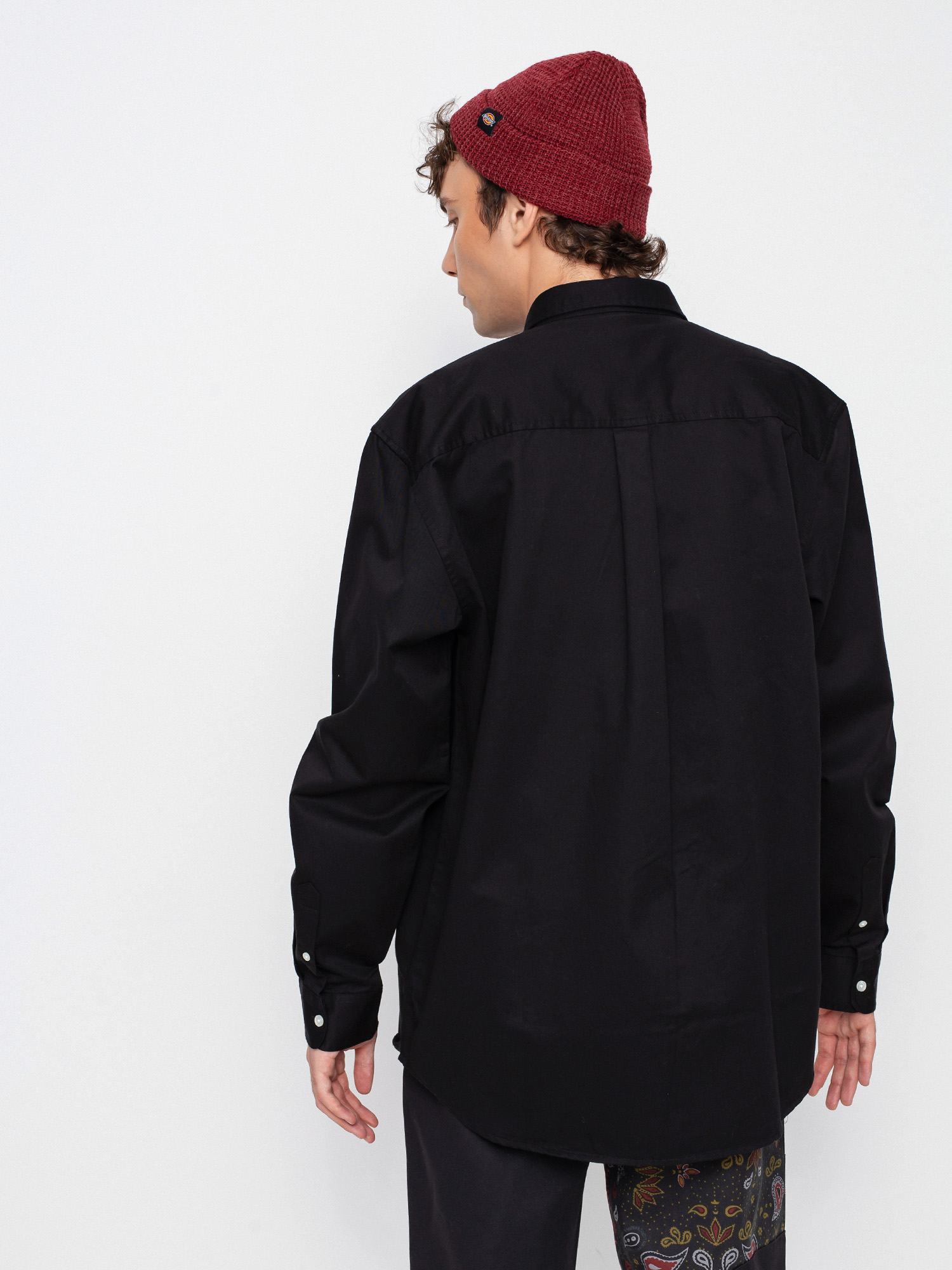 Carhartt WIP Madison Hemd (black/wax)