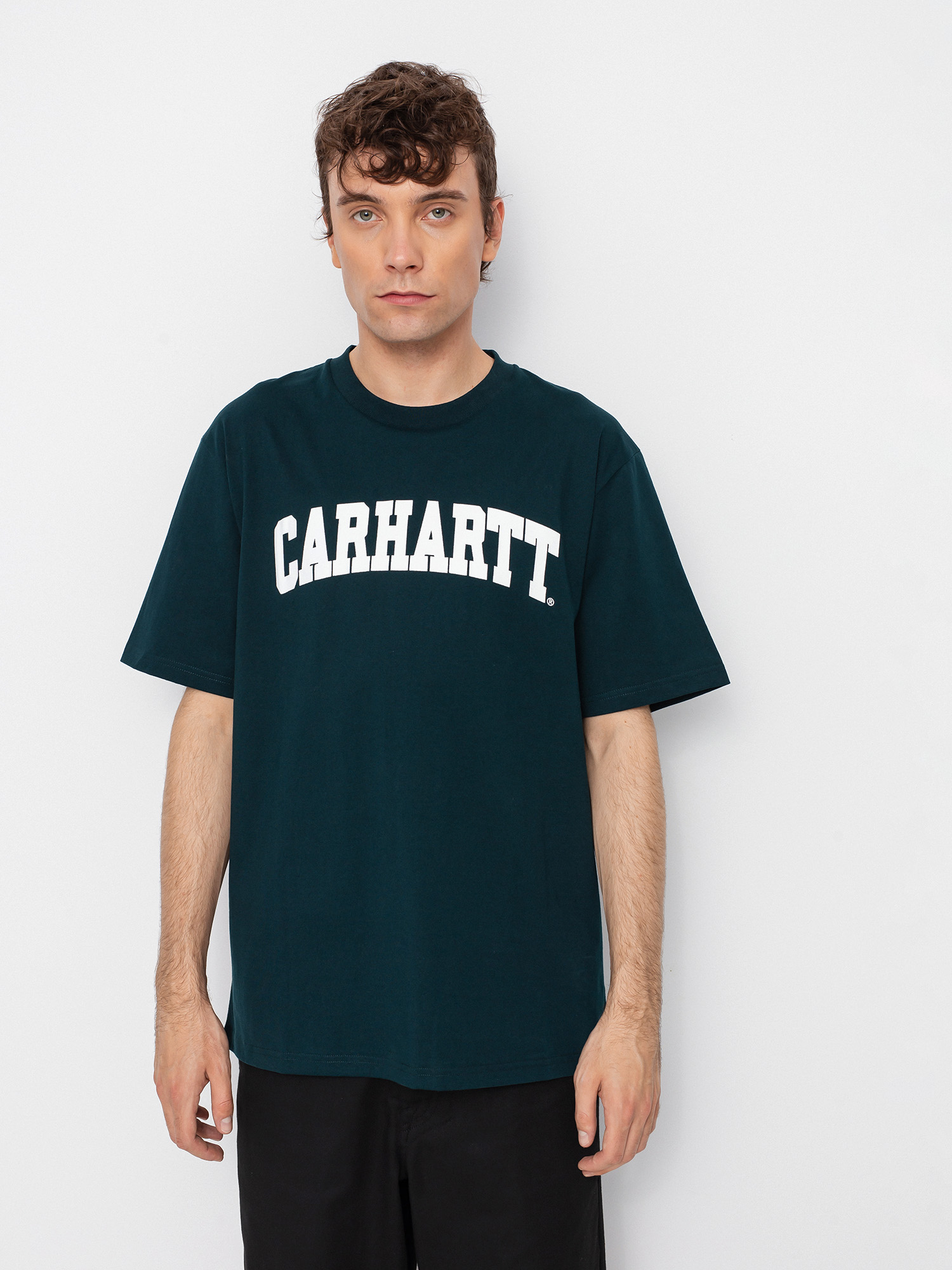 Carhartt WIP University T-shirt (frasier/white)