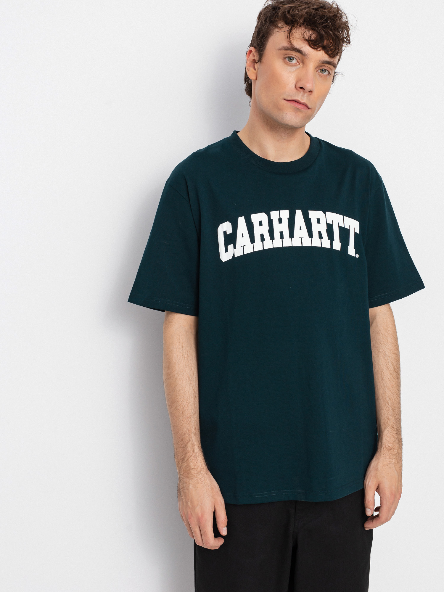 Carhartt WIP University T-shirt (frasier/white)