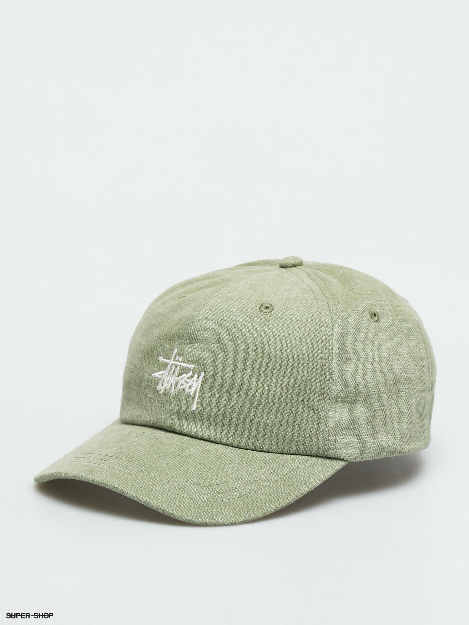 Stussy Stock Low Pro Cap (light olive)