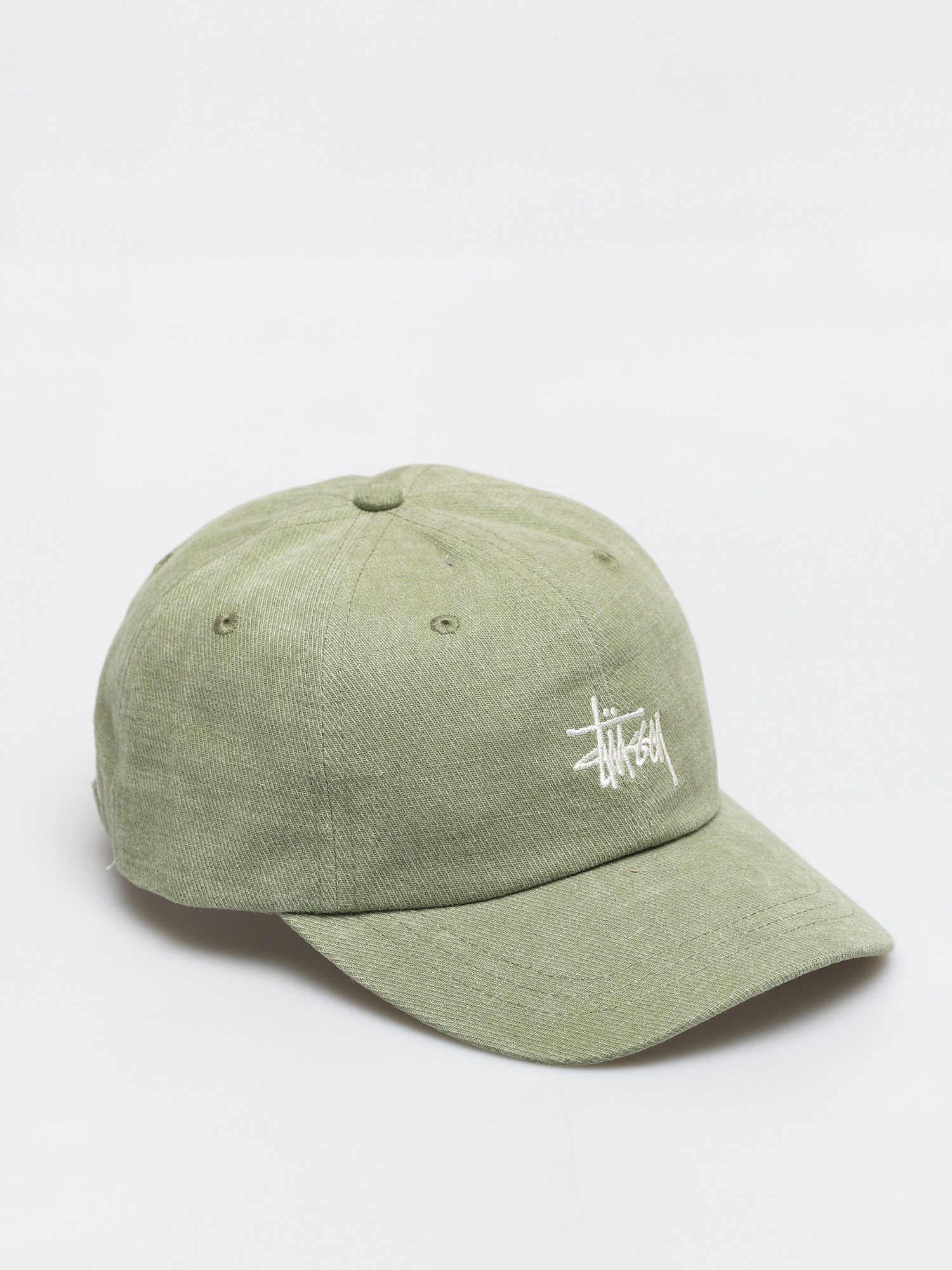 Stussy Stock Low Pro Cap (light olive)
