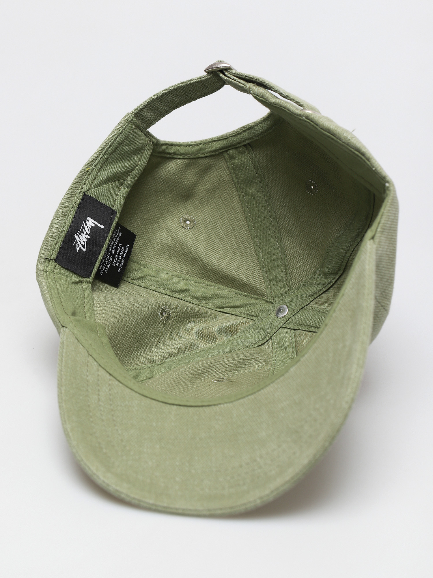 Stussy Stock Low Pro Cap (light olive)