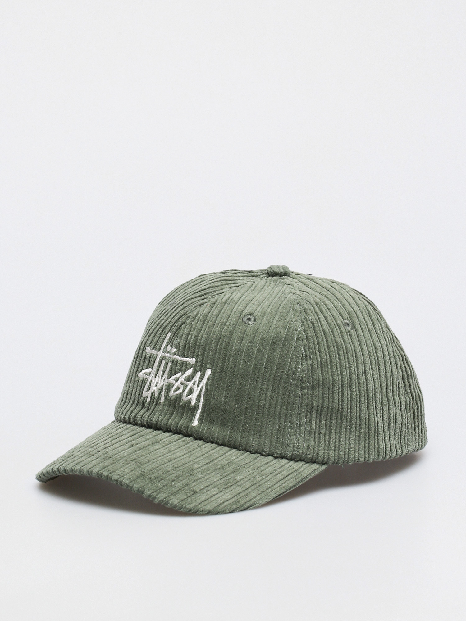 Stussy Corduroy Big Logo Low Pro Cap (olive)