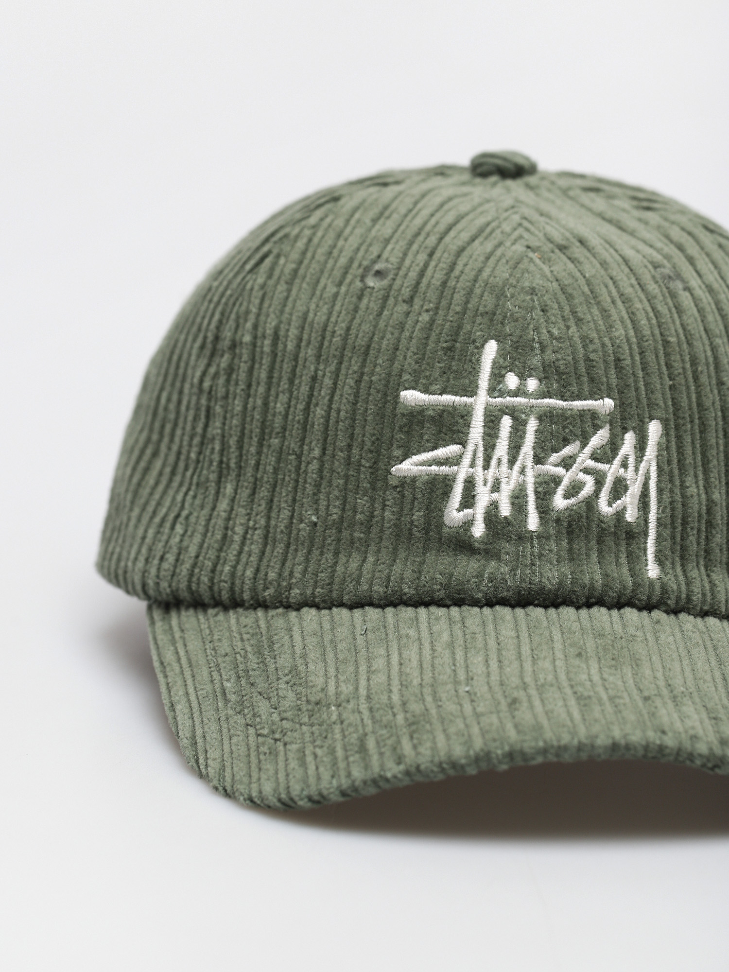 Stussy Corduroy Big Logo Low Pro Cap (olive)
