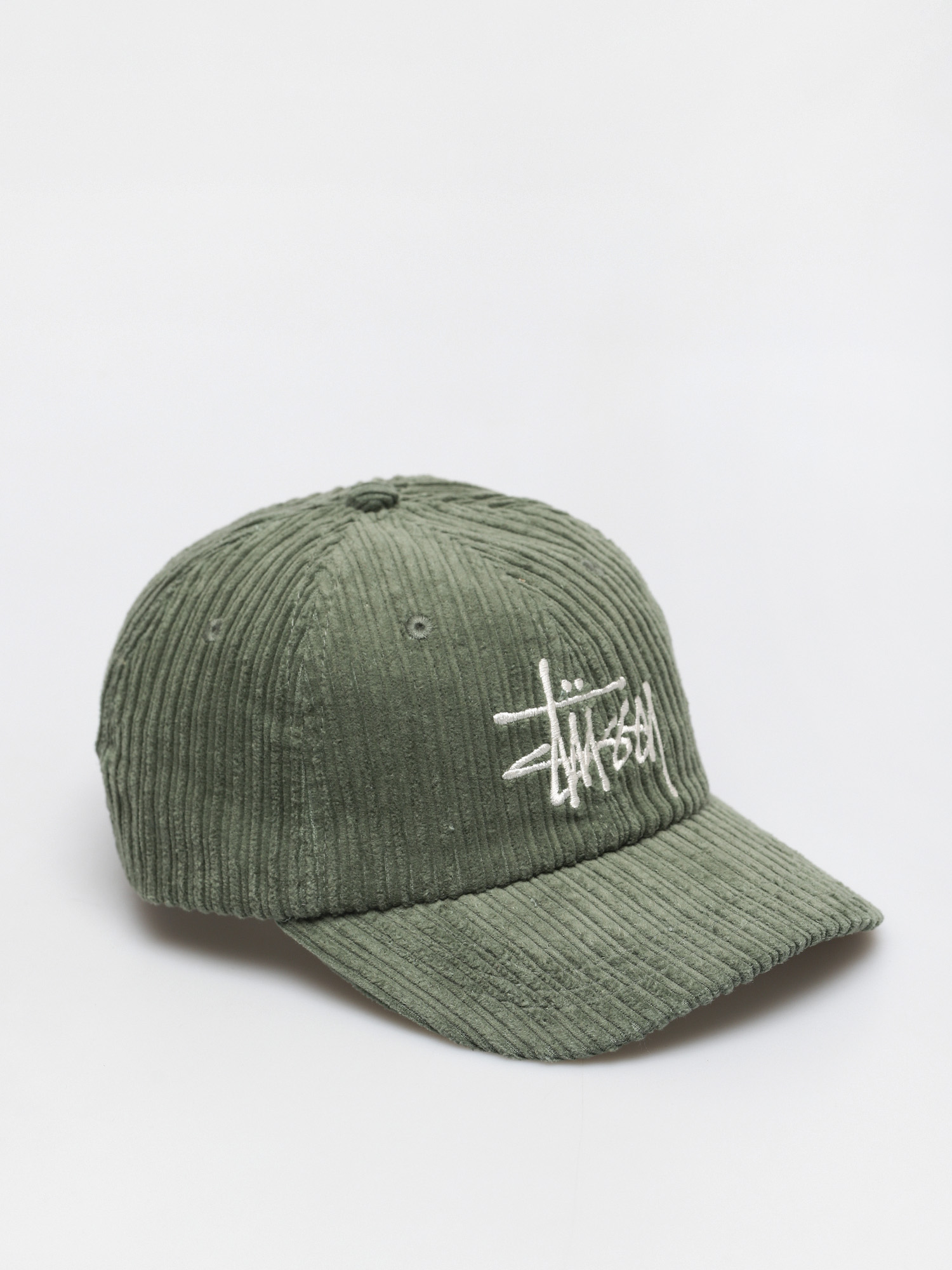 Stussy Corduroy Big Logo Low Pro Cap (olive)
