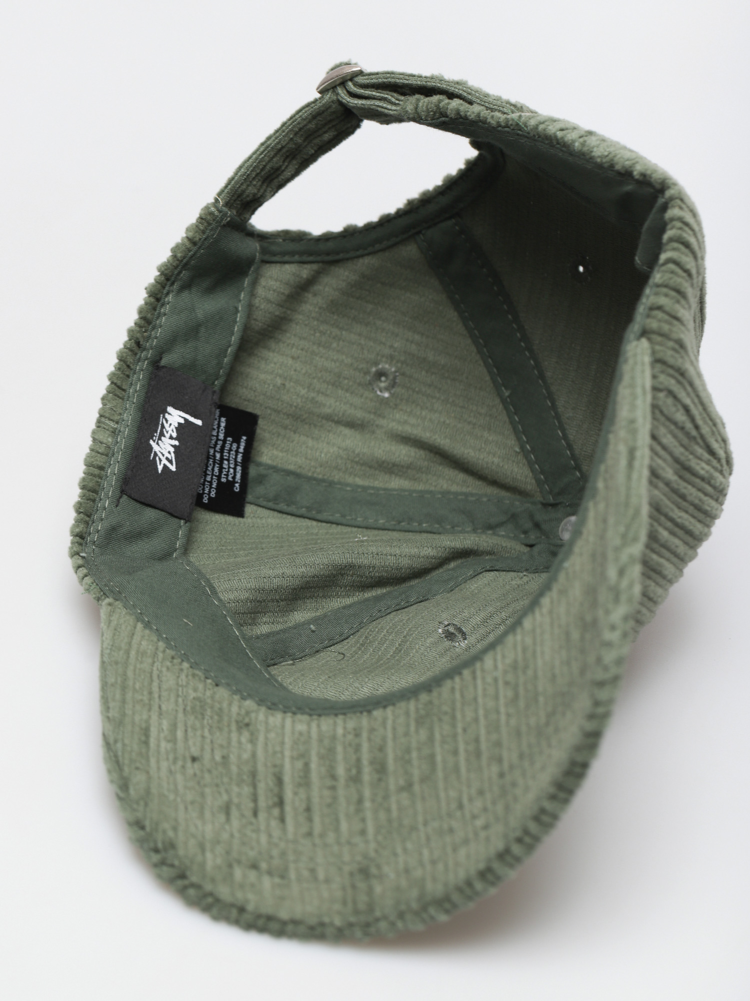 Stussy Corduroy Big Logo Low Pro Cap (olive)