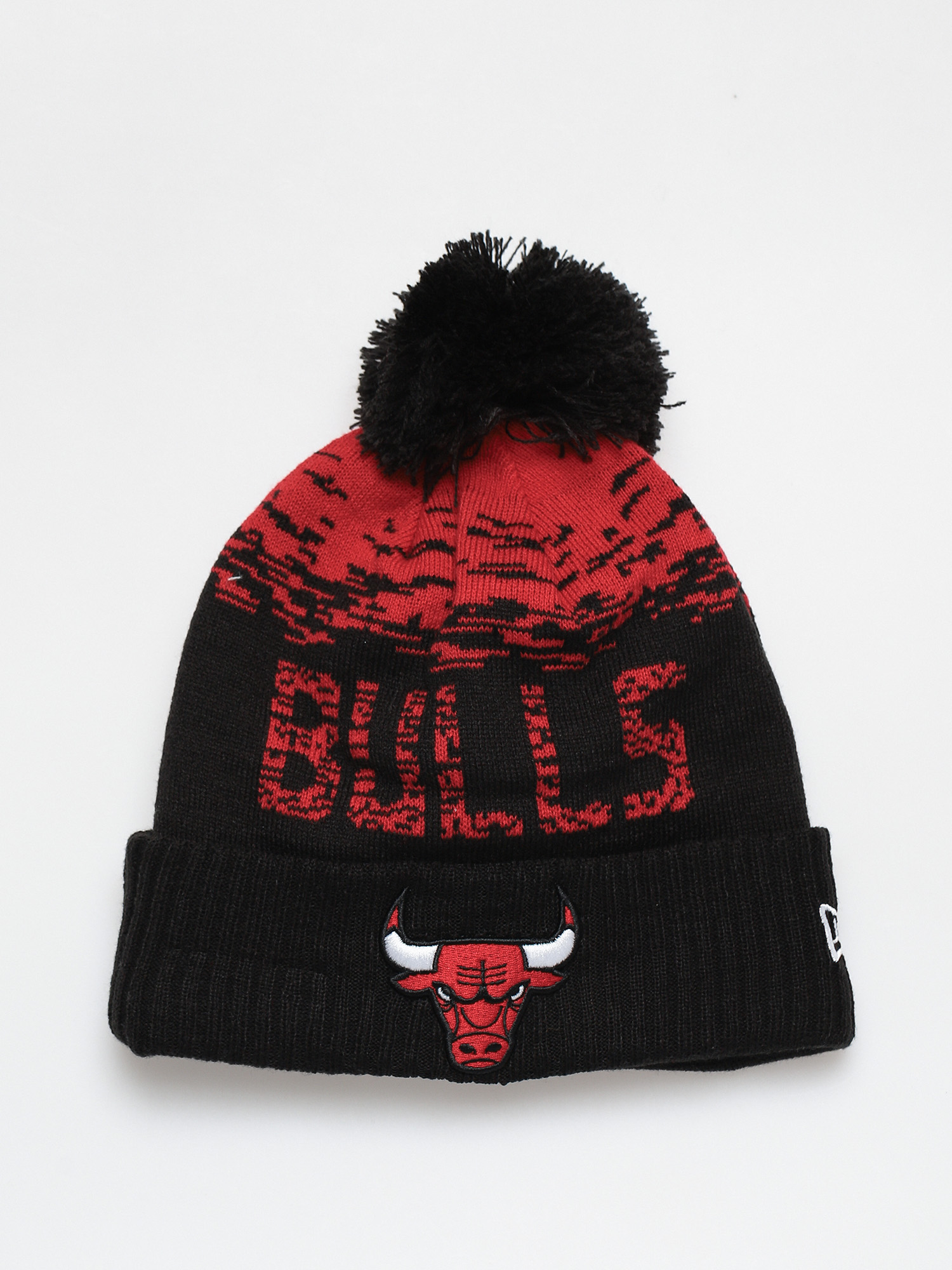 New Era Nba Sport Knit Chicago Bulls Mütze (black)