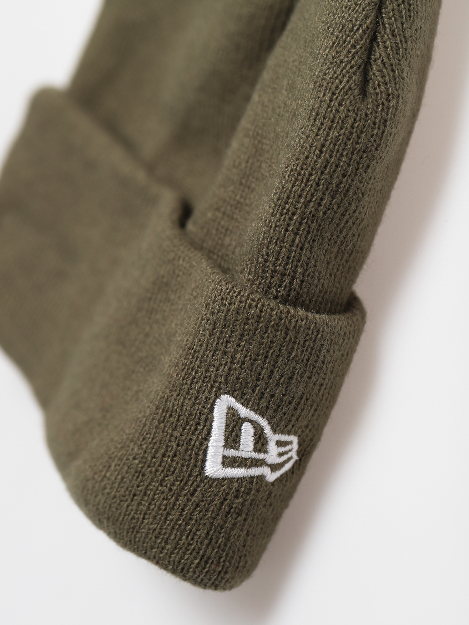 New Era Pop Short Cuff Knit Beanie (green med)