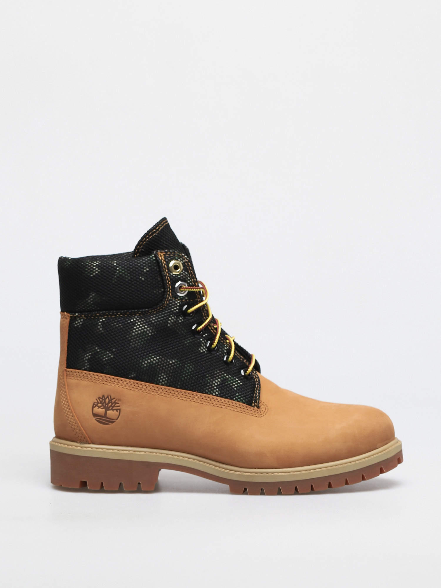 Timberland 6 Heritage WP Shoes (black nubuck camo)
