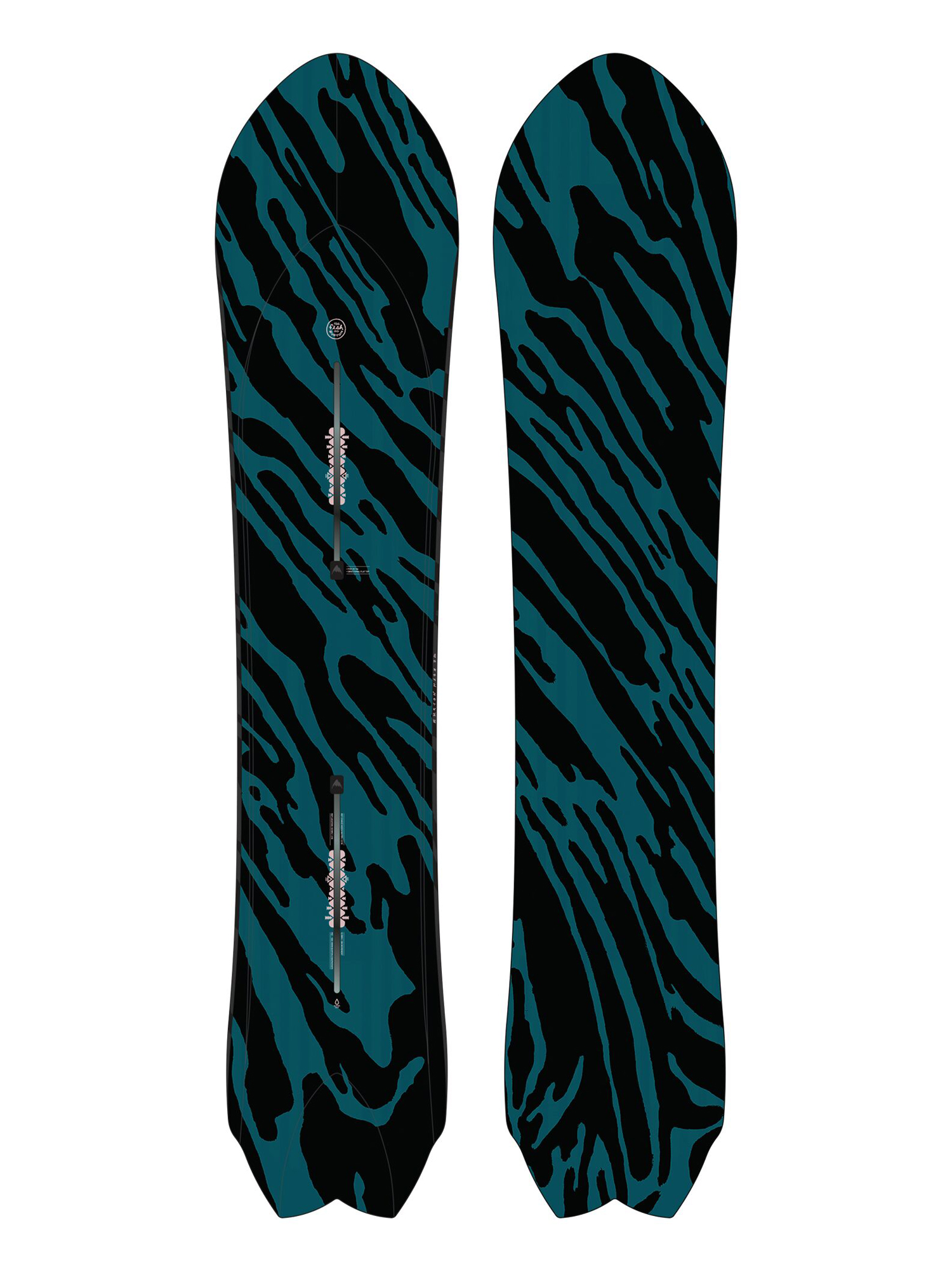 Herren Burton Fish 3D Directional Flat Top Snowboard (assorted)