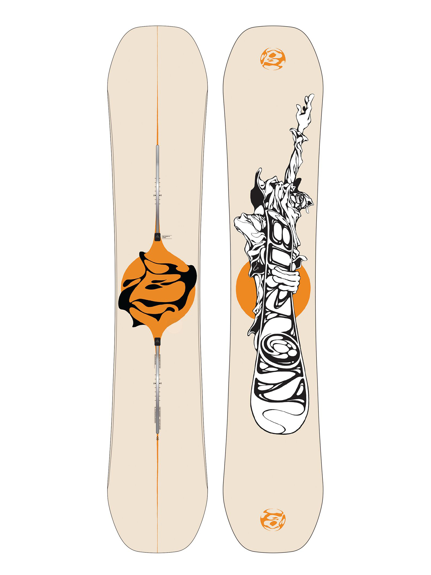 Burton Free Thinker Snowboard - beige (assorted)